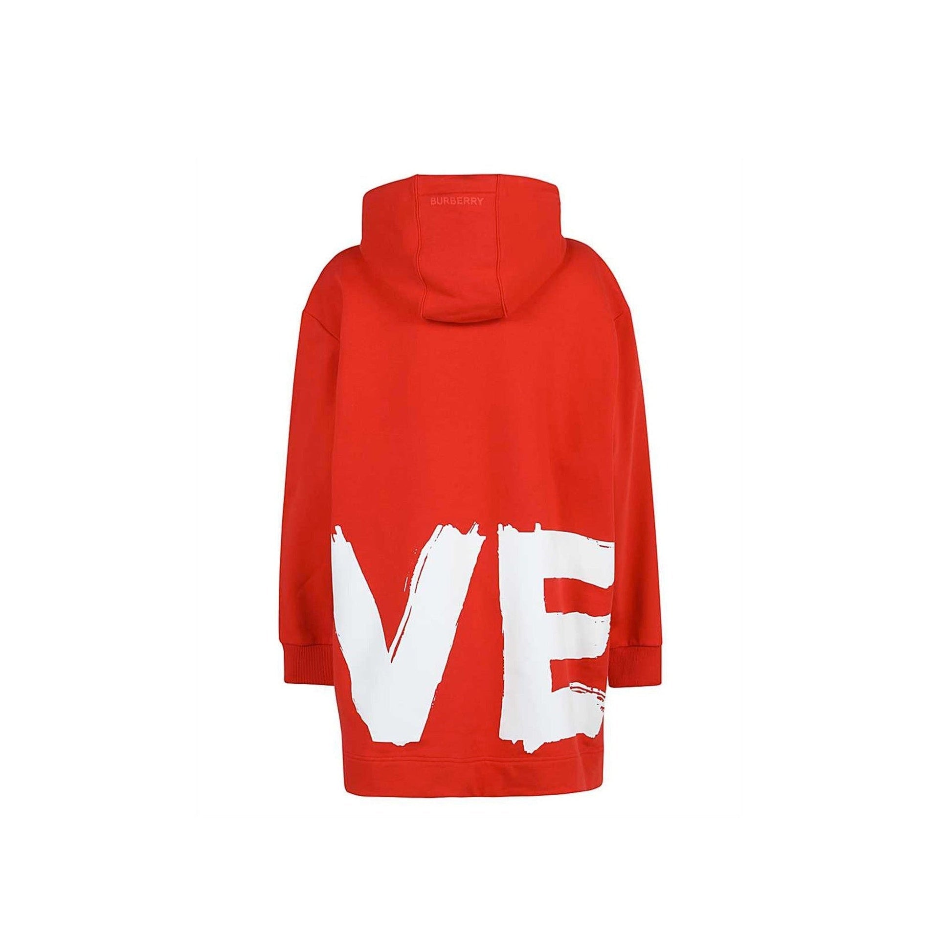 BURBERRY Love Hooded Sweatshirt