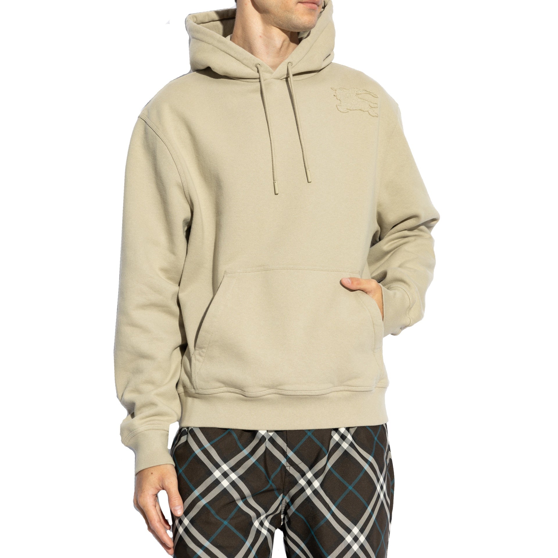 BURBERRY Hooded Cotton Sweatshirt for Men
