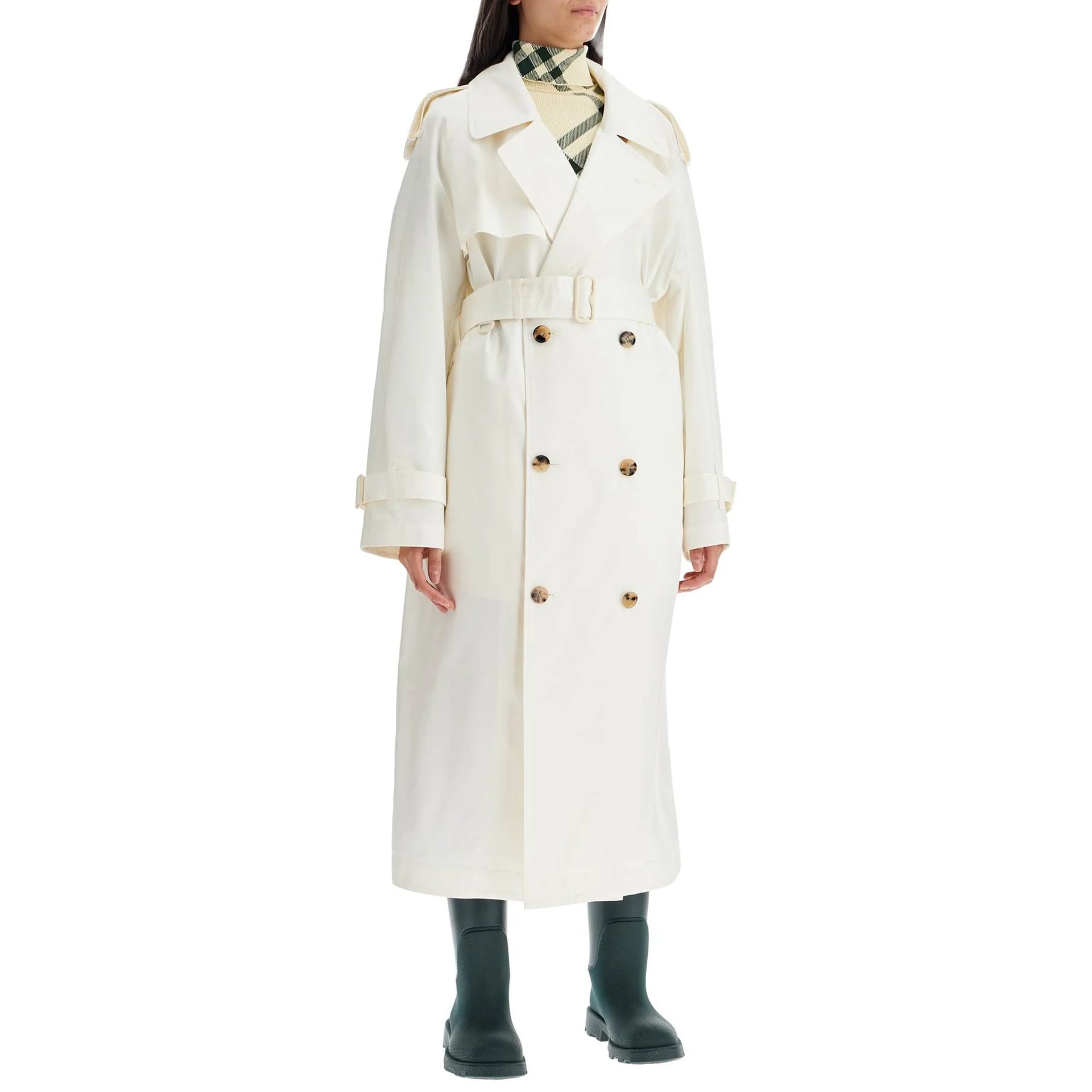 BURBERRY Silk Trench Jacket for Women