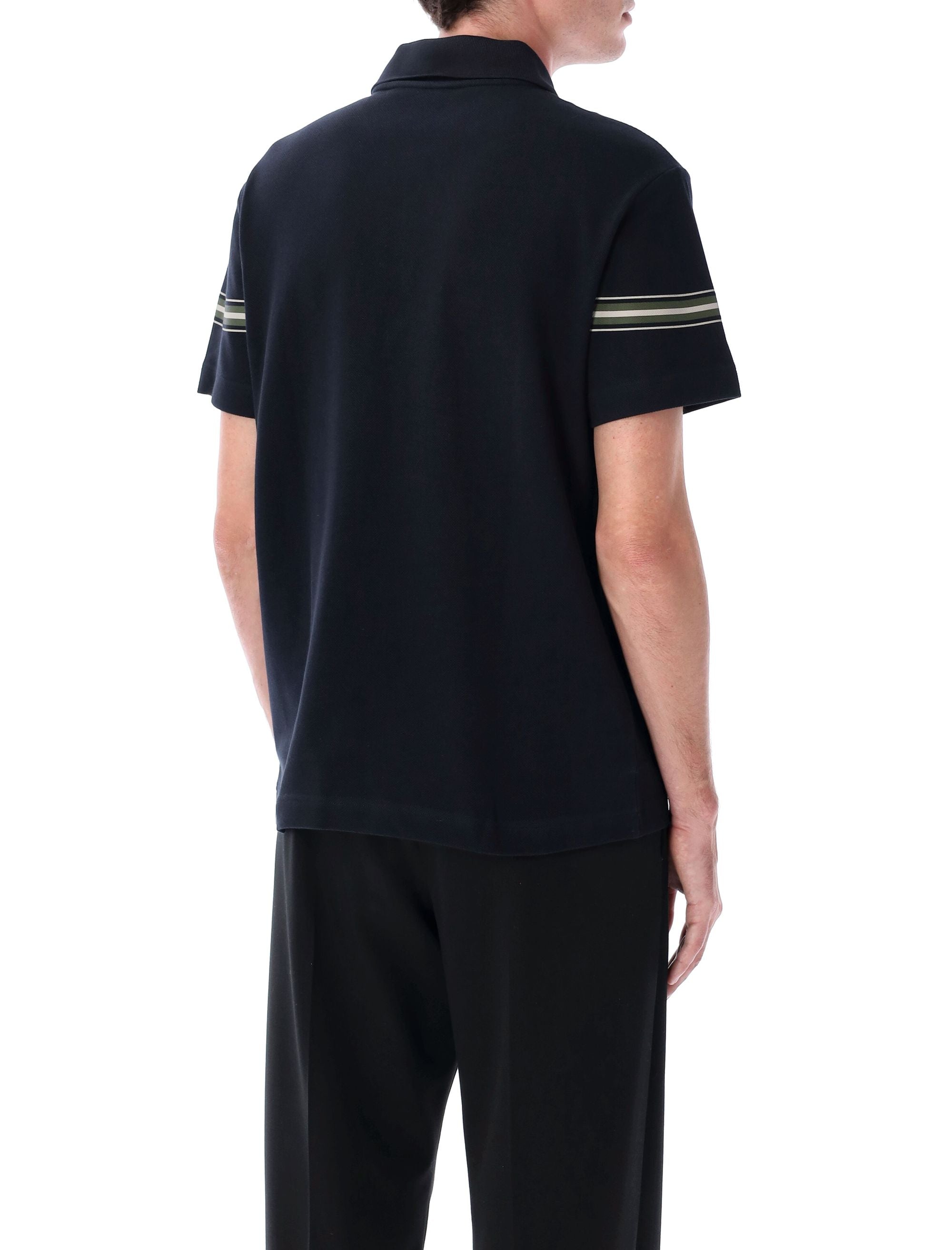 BURBERRY Slim-Fit Cotton Polo Shirt (Size L)