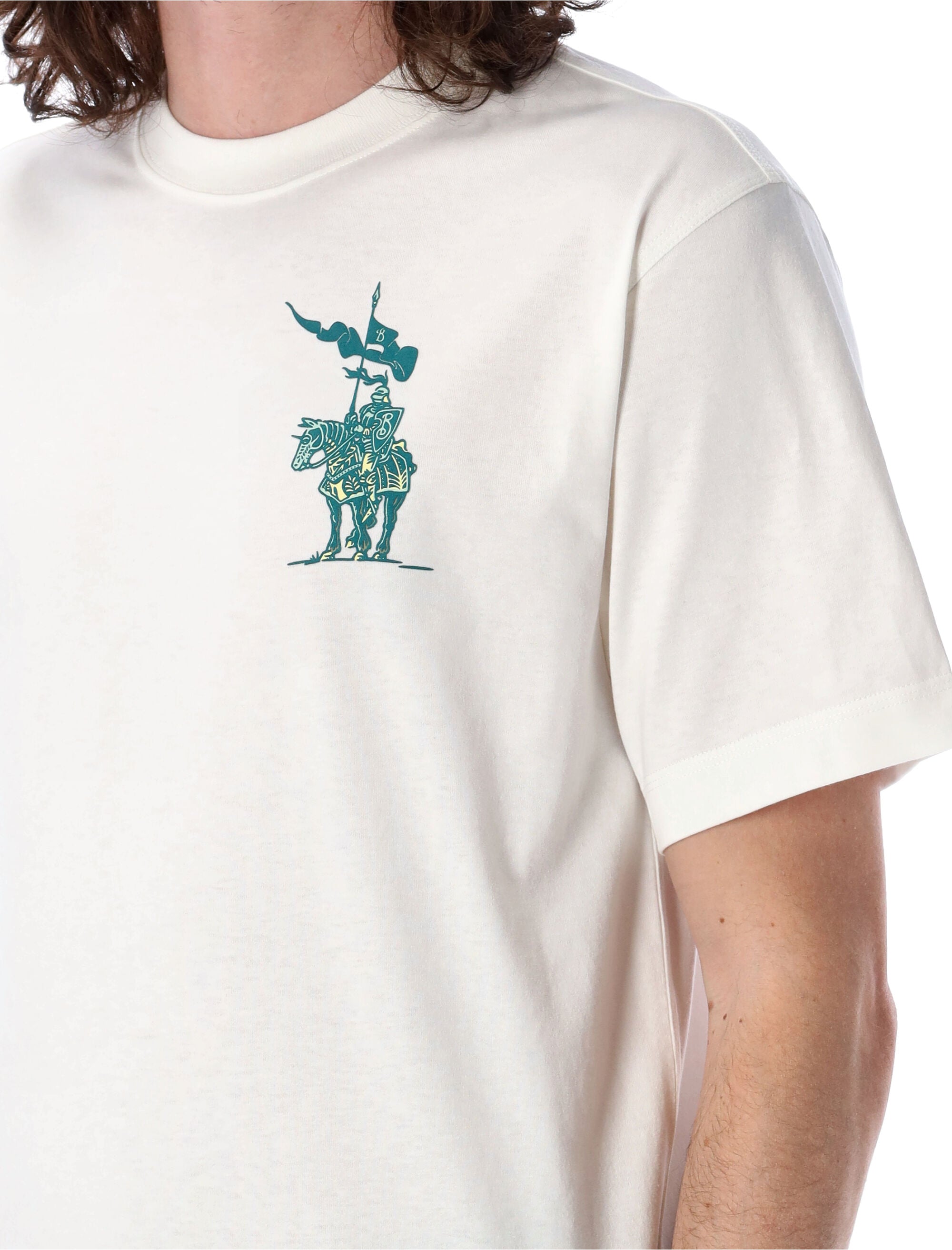 BURBERRY EKD Cotton T-Shirt for Men - Regular Fit, Size M