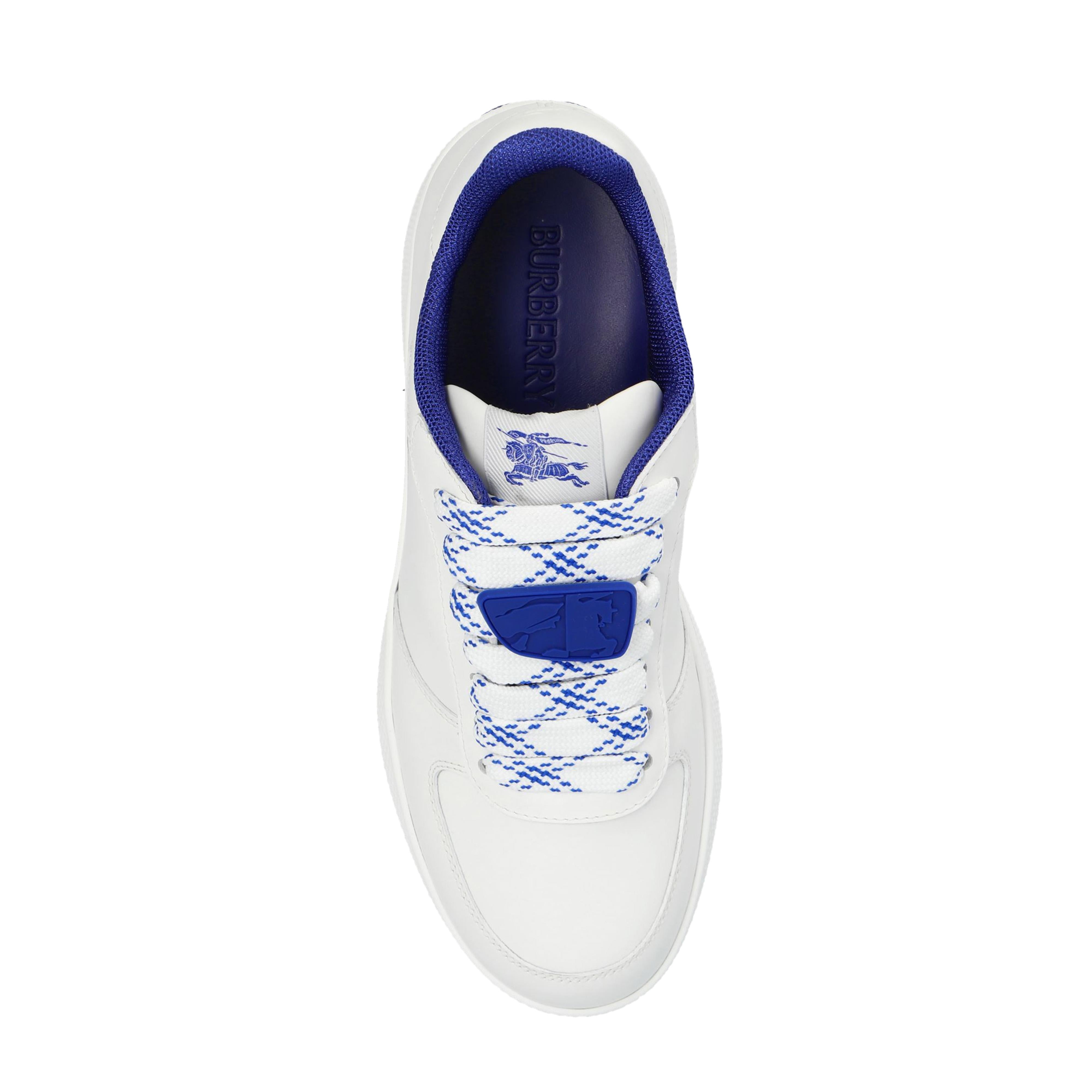 BURBERRY Men's Premium Leather Sneakers