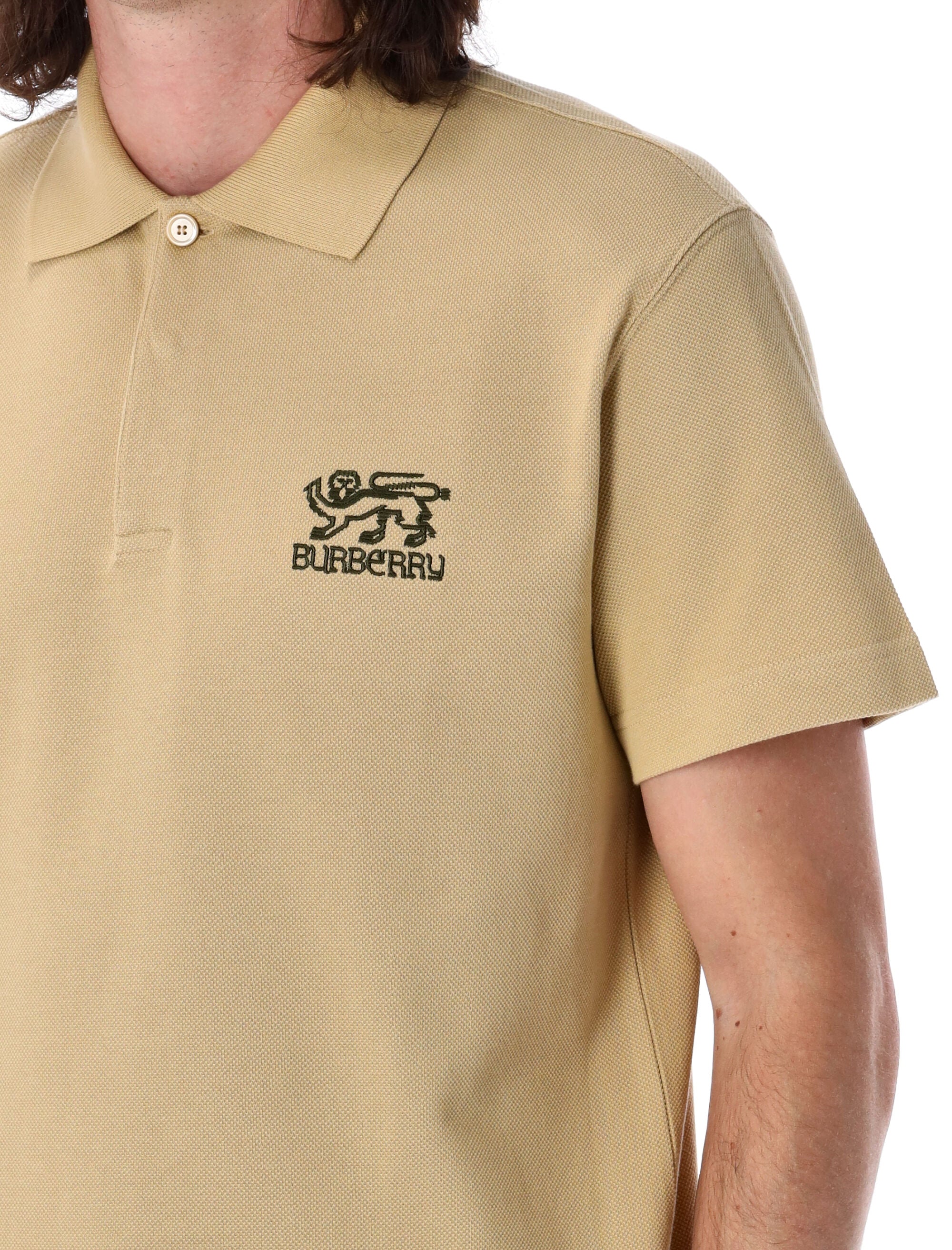 BURBERRY Classic Polo Shirt for Men - Spring Summer 25