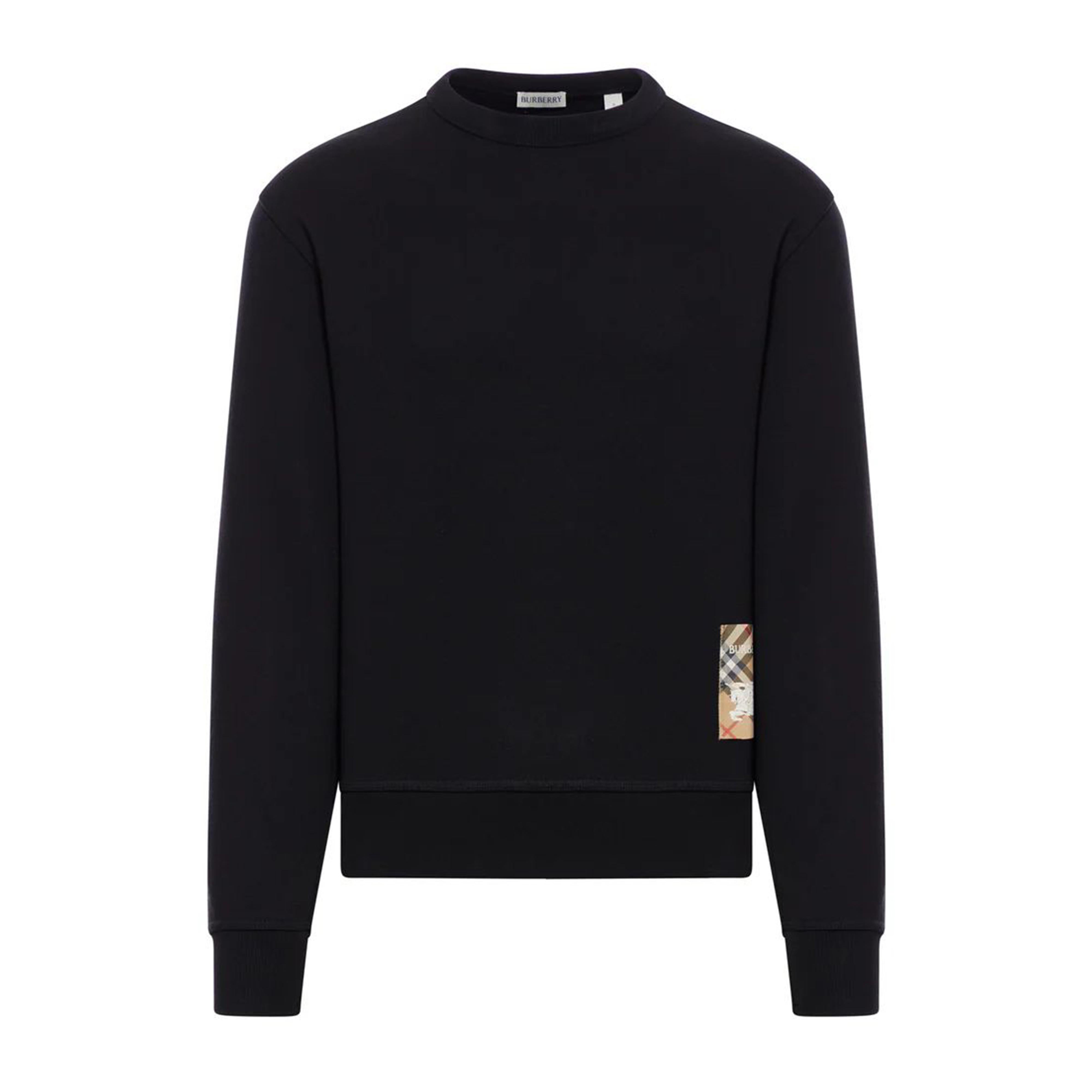 BURBERRY Relaxed Fit Sweatshirt for Men - Spring Summer 25