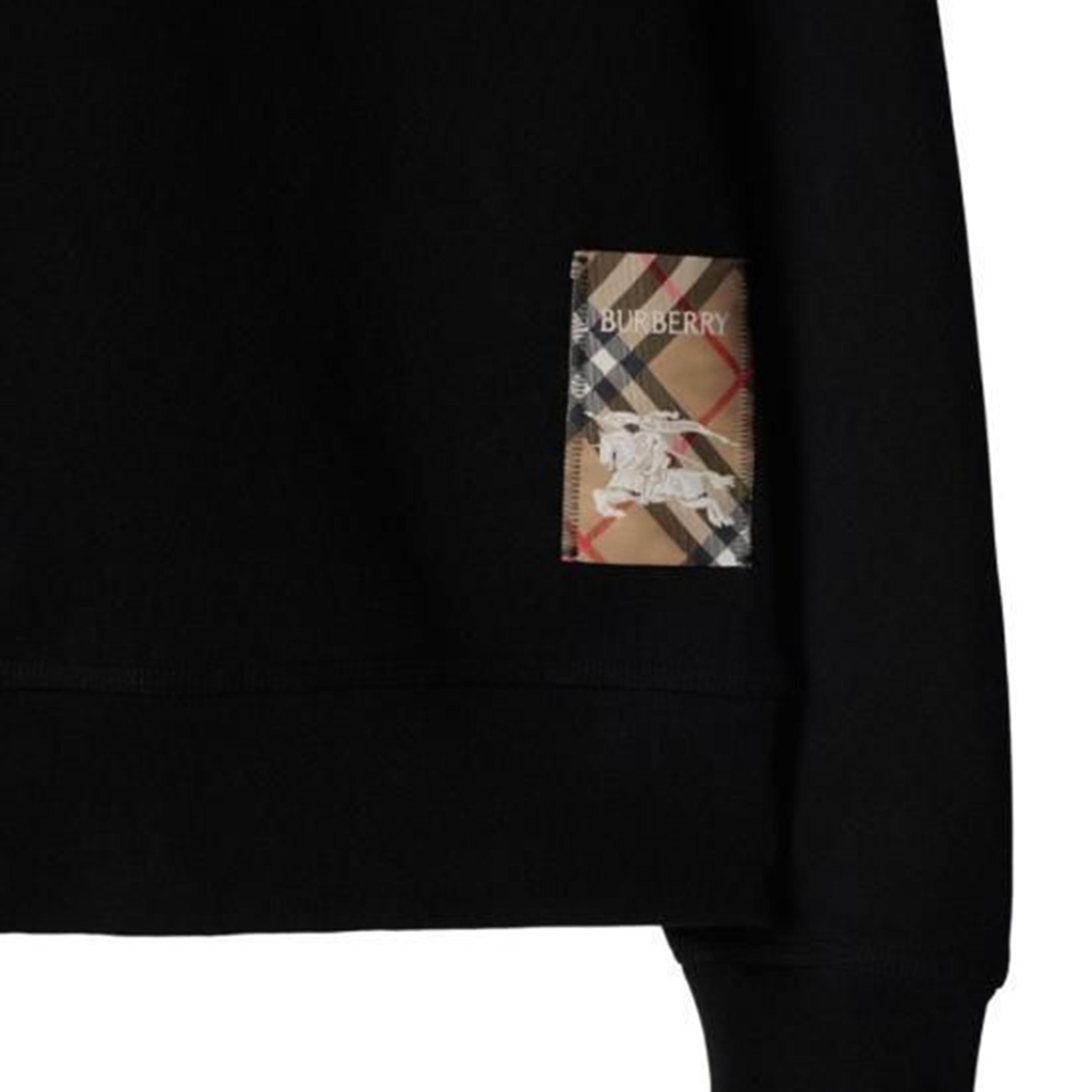 BURBERRY Relaxed Fit Sweatshirt for Men - Spring Summer 25