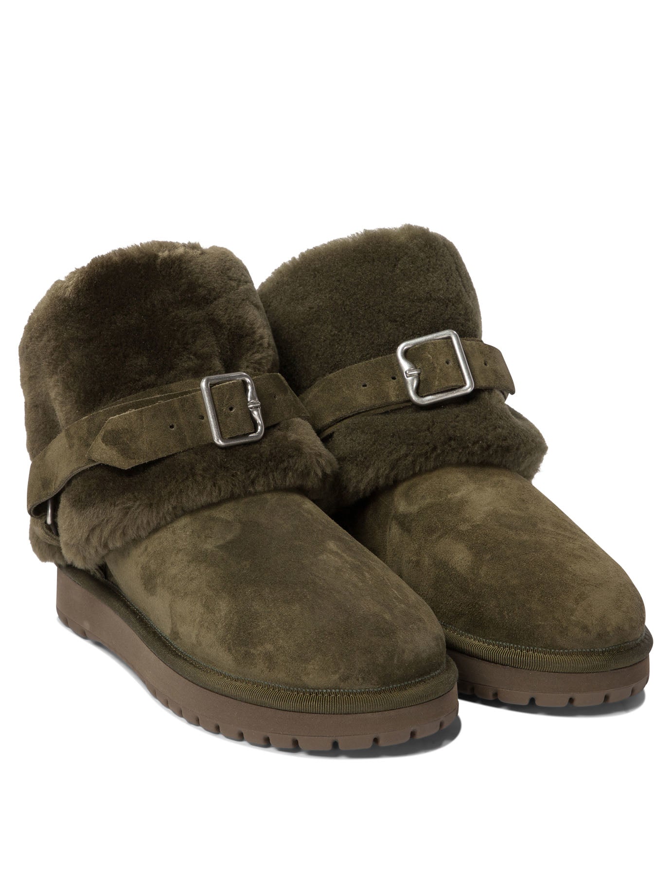 BURBERRY Elegant Chubby Ankle Boots for Men