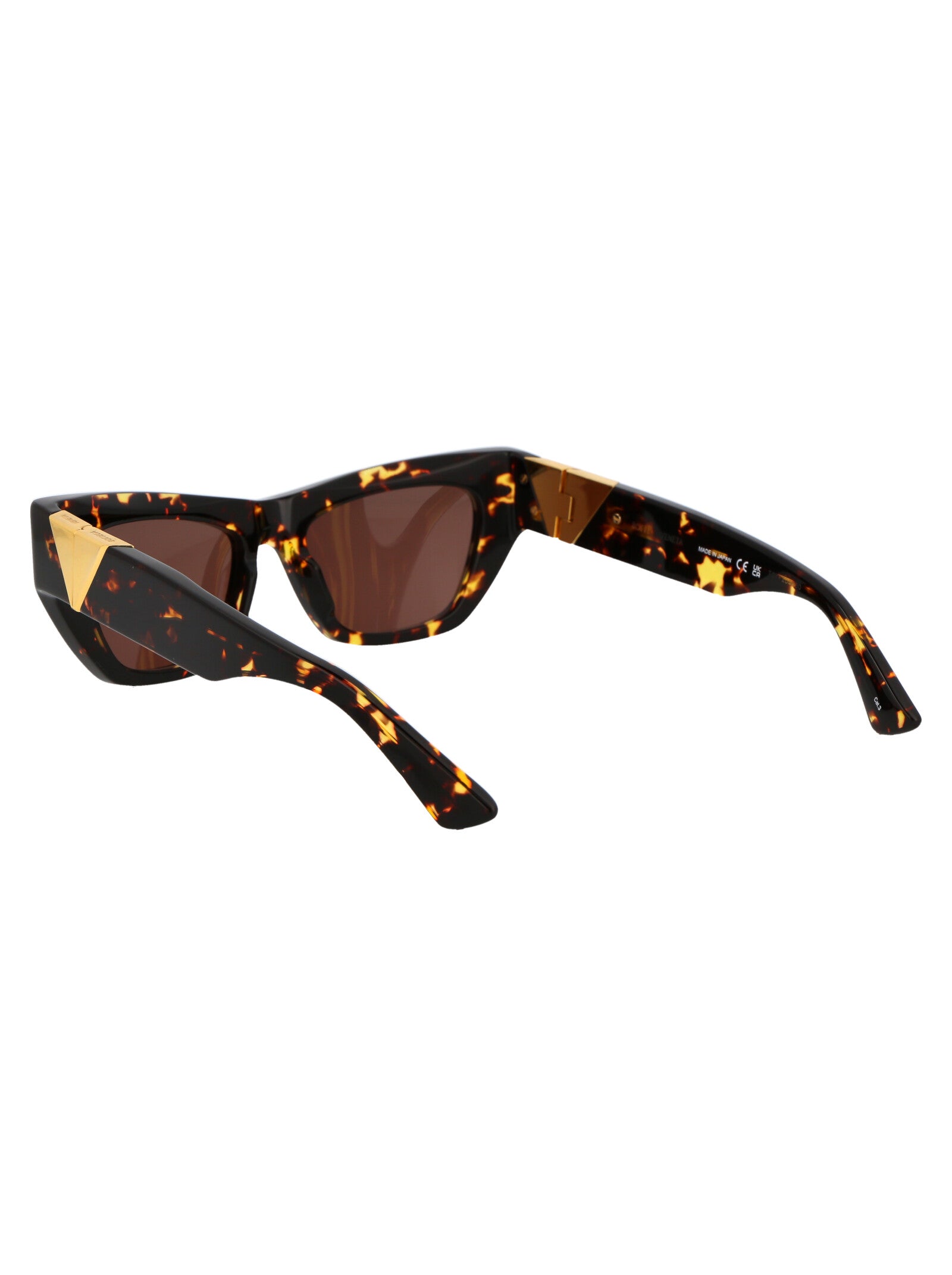 BOTTEGA VENETA Acetate Havana Sunglasses for Women - SS25