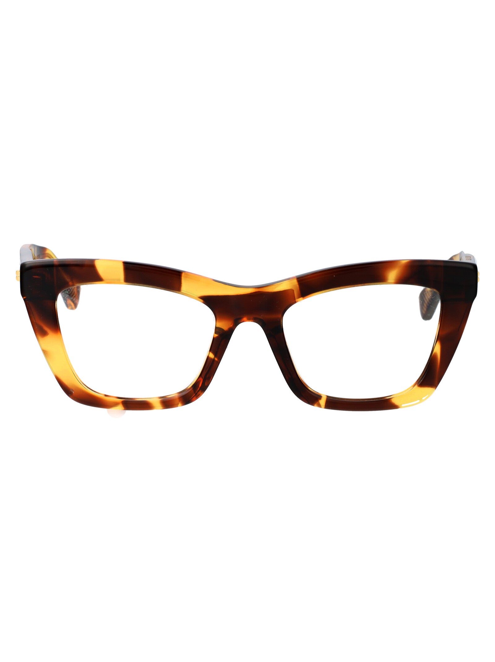 BOTTEGA VENETA Transparent Acetate Optical Glasses for Women