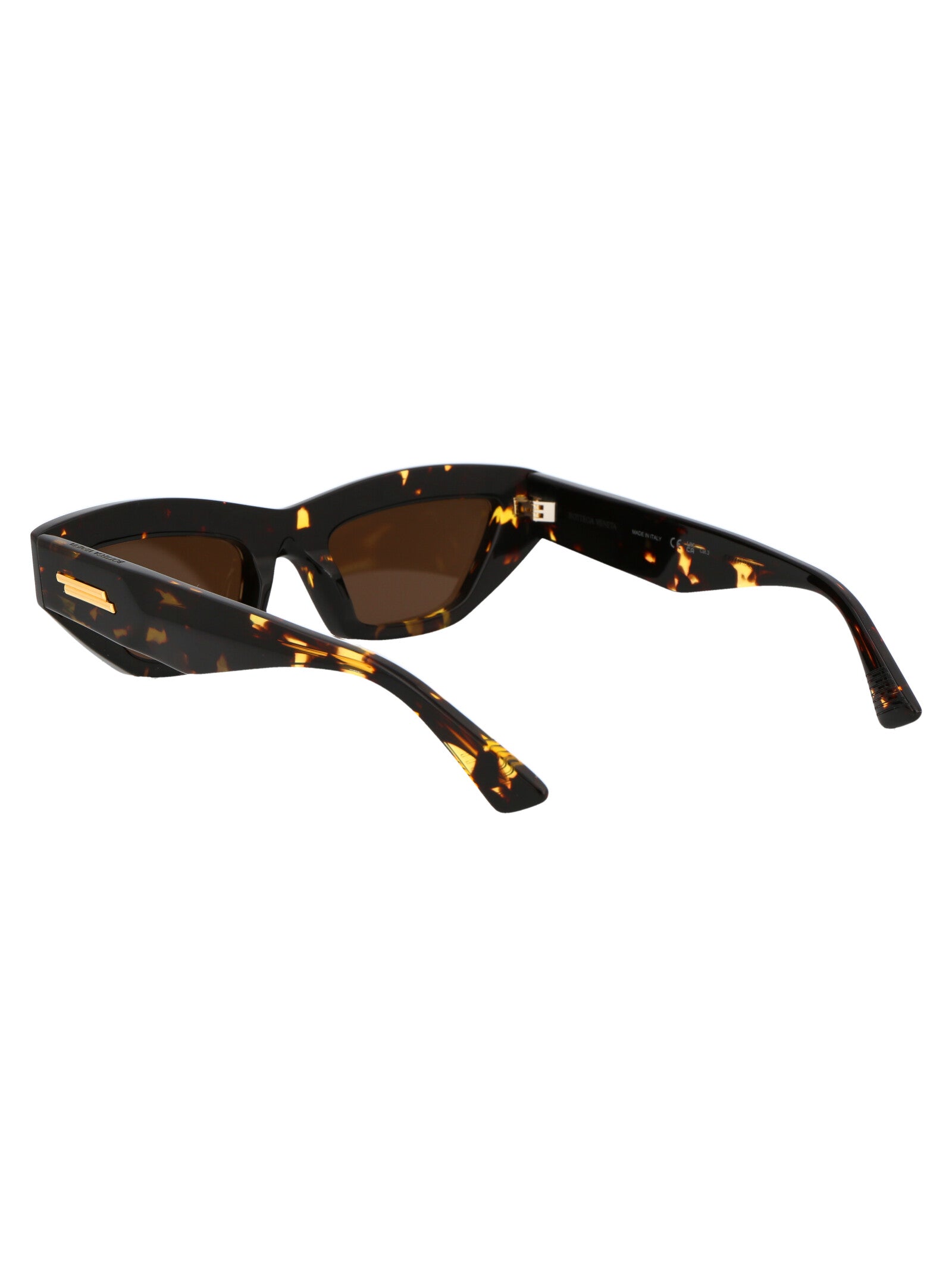 BOTTEGA VENETA Acetate Havana Sunglasses - Women’s SS25 Collection