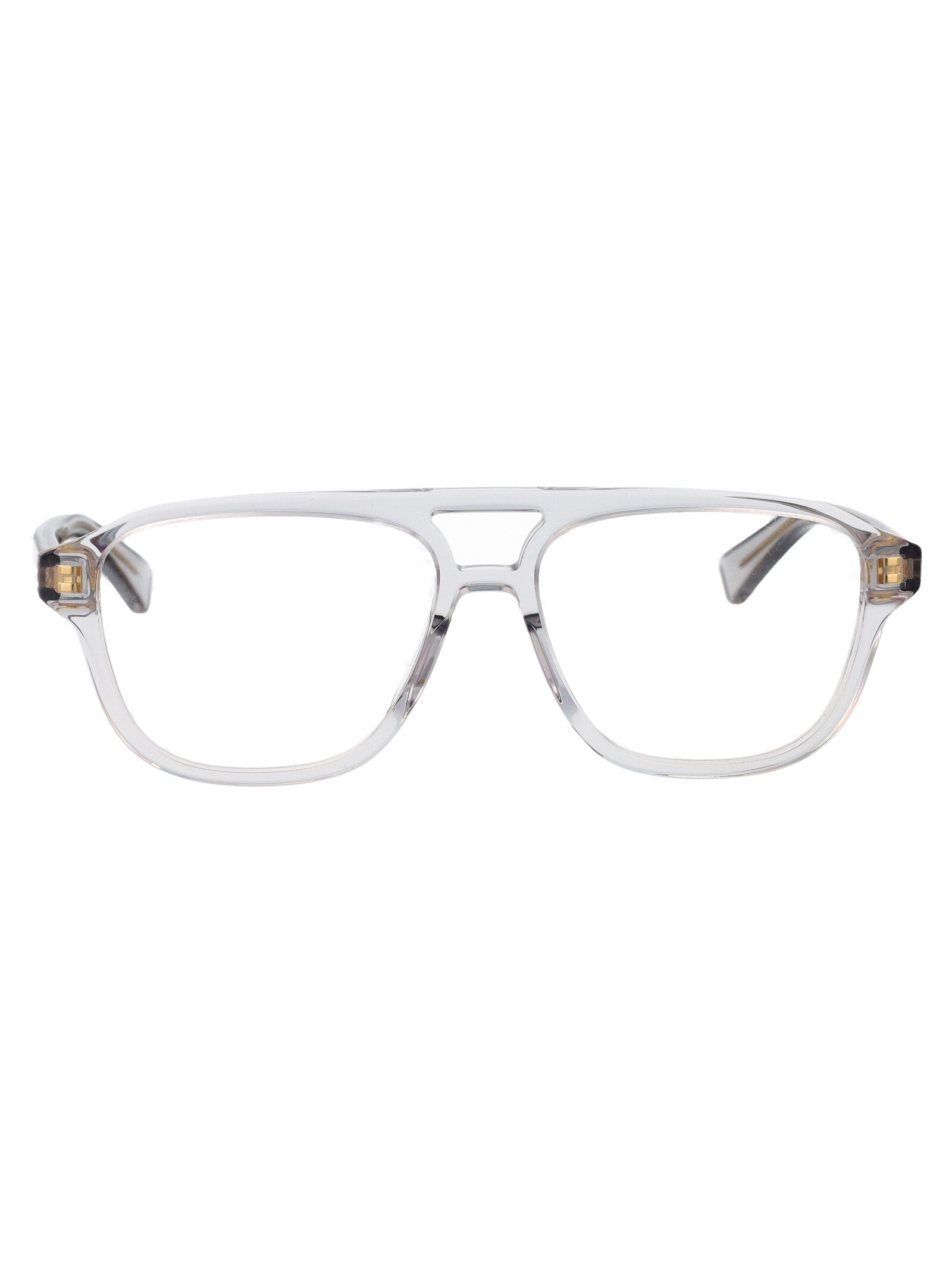 BOTTEGA VENETA Transparent Acetate Optical Glasses for Men