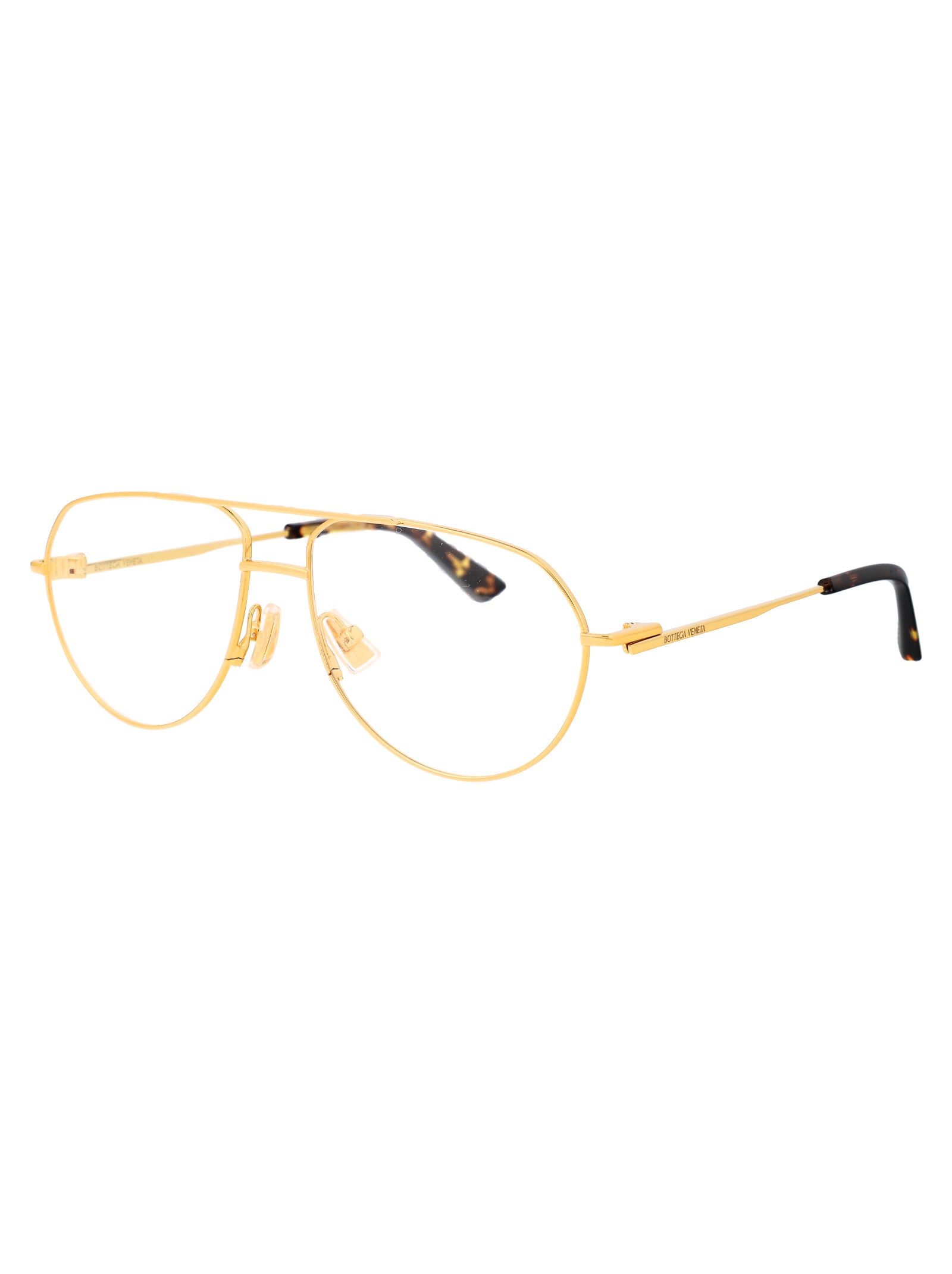 BOTTEGA VENETA Transparent Metal Optical Glasses