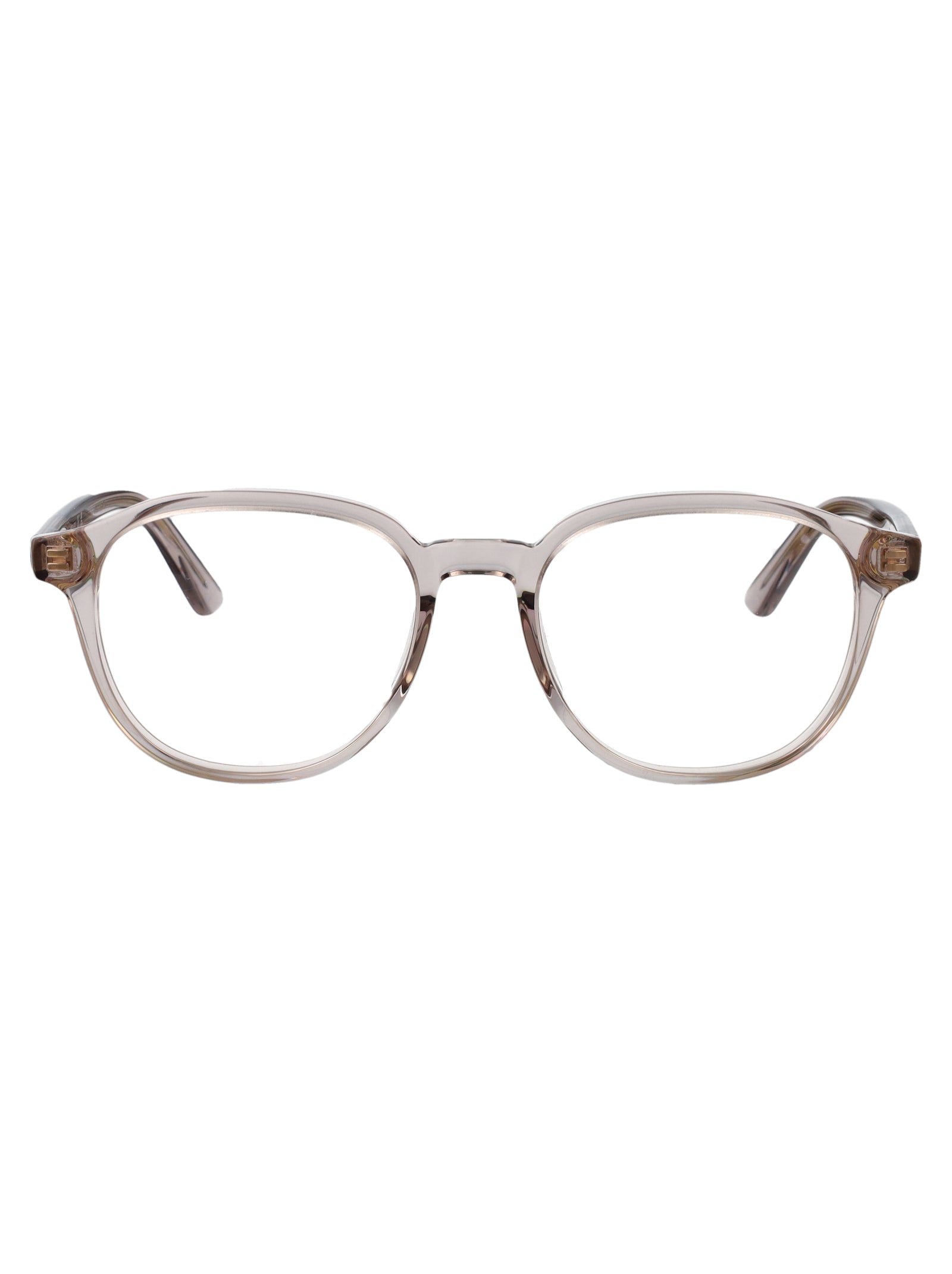 BOTTEGA VENETA Transparent Recycled Acetate Optical Glasses for Men