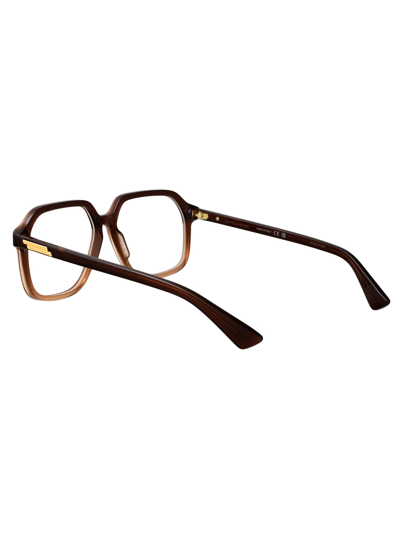 BOTTEGA VENETA Transparent Recycled Acetate Optical Glasses