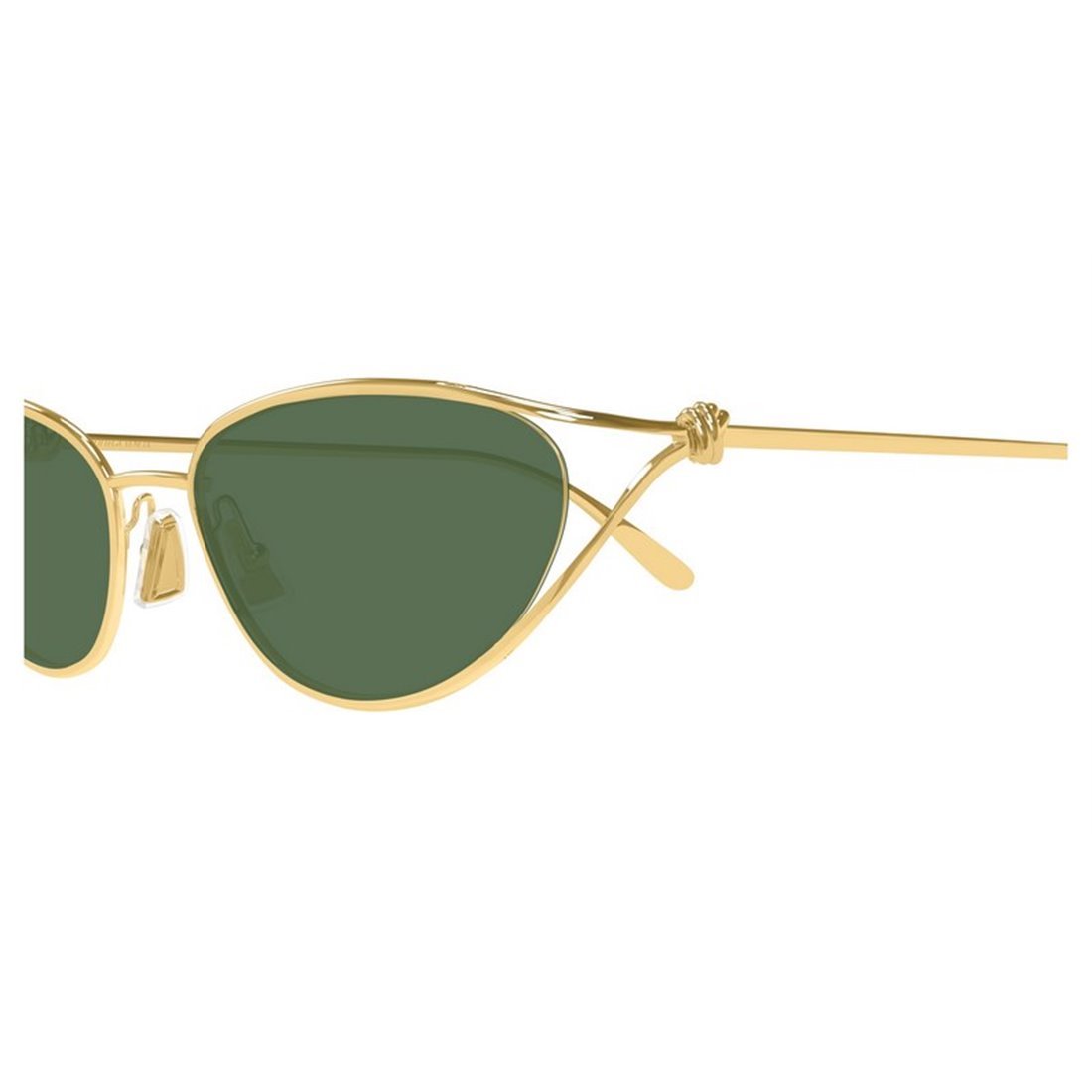 BOTTEGA VENETA Sleek Women's Metal Sunglasses