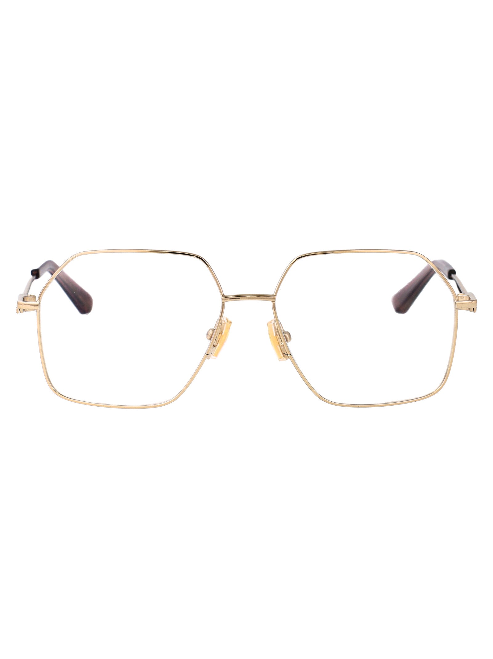 BOTTEGA VENETA Elegant Metal Optical Glasses for Women