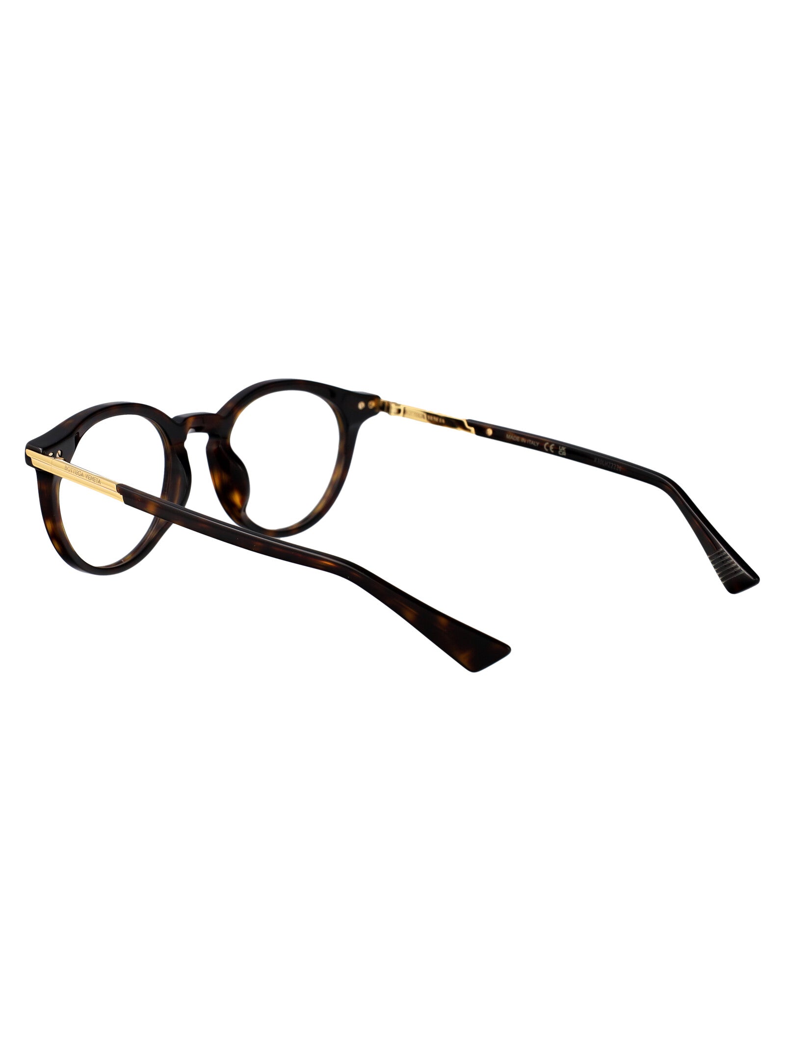 BOTTEGA VENETA Stylish Unisex Transparent Metal Glasses