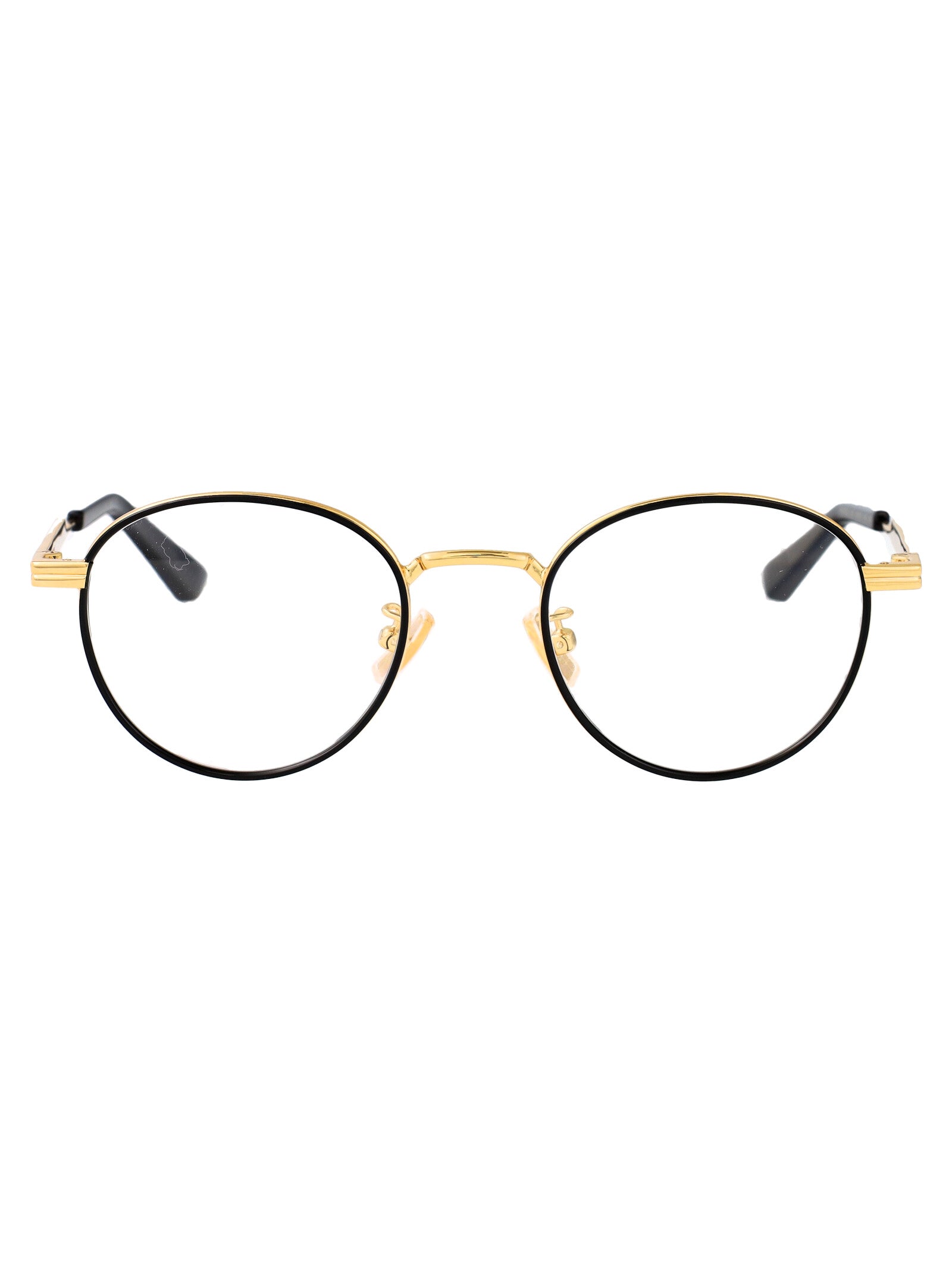 BOTTEGA VENETA Gold Metal Optical Glasses