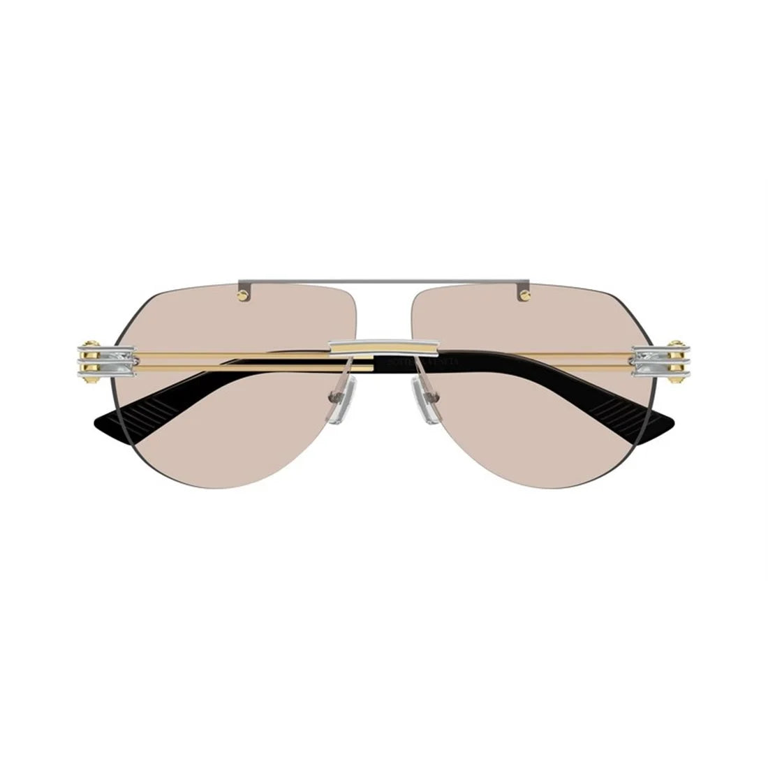 BOTTEGA VENETA Metal Sunglasses for All Seasons