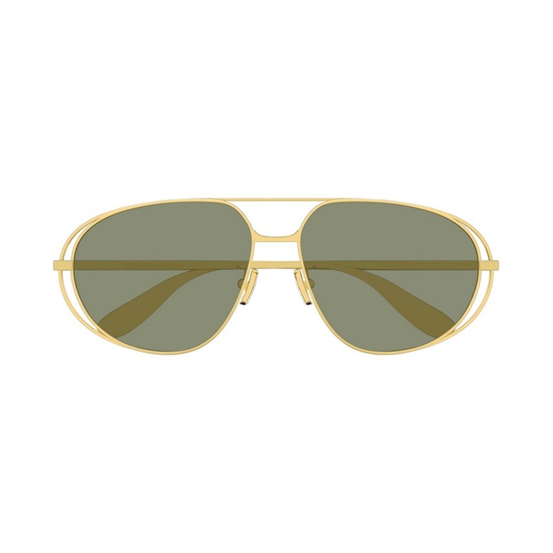 BOTTEGA VENETA Men's Classic Round Frame Sunglasses