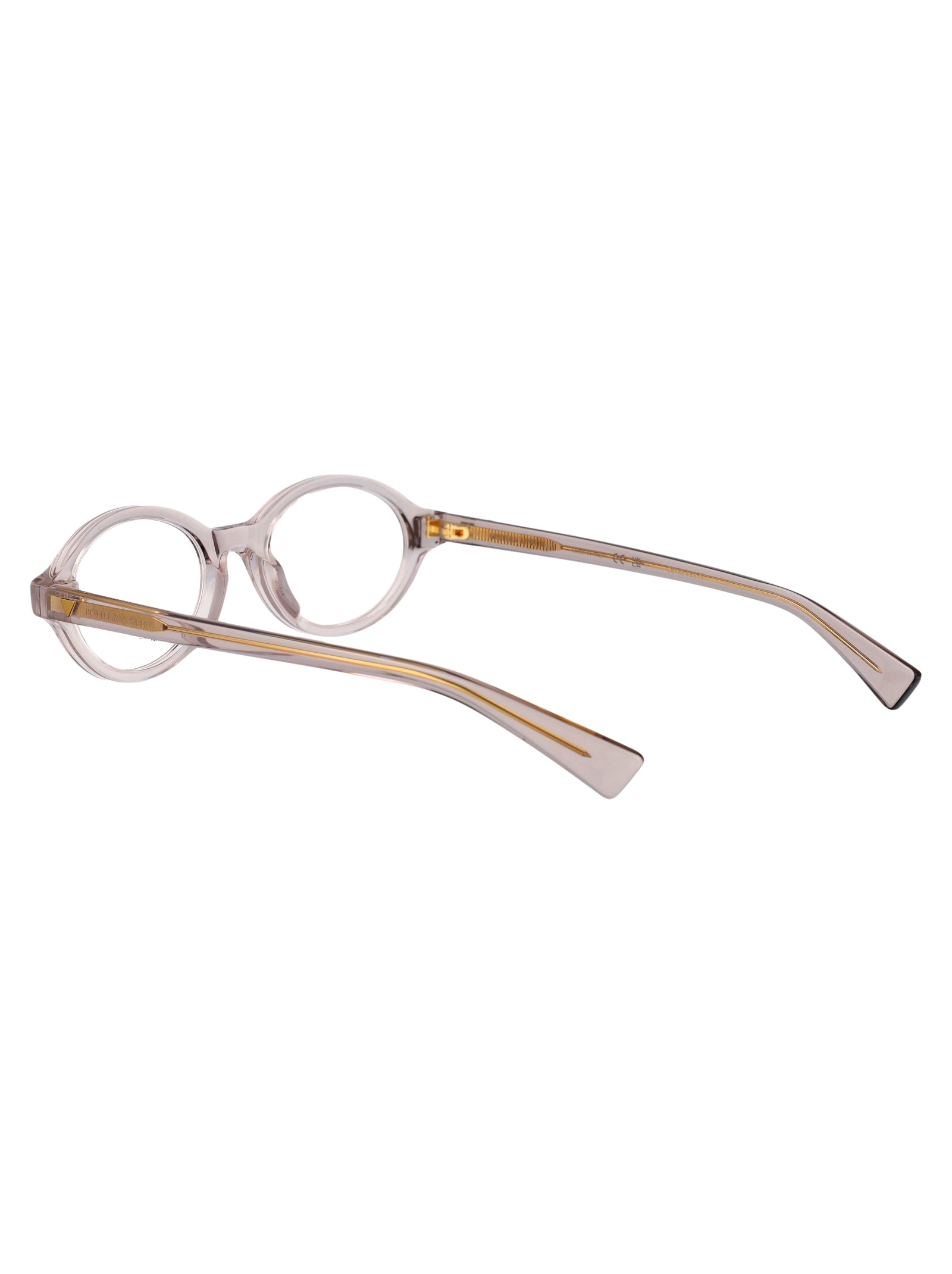 BOTTEGA VENETA Transparent Acetate Optical Glasses for Women
