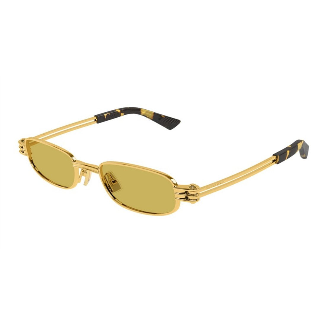 BOTTEGA VENETA Stylish Unisex Mini Metal Frame Sunglasses