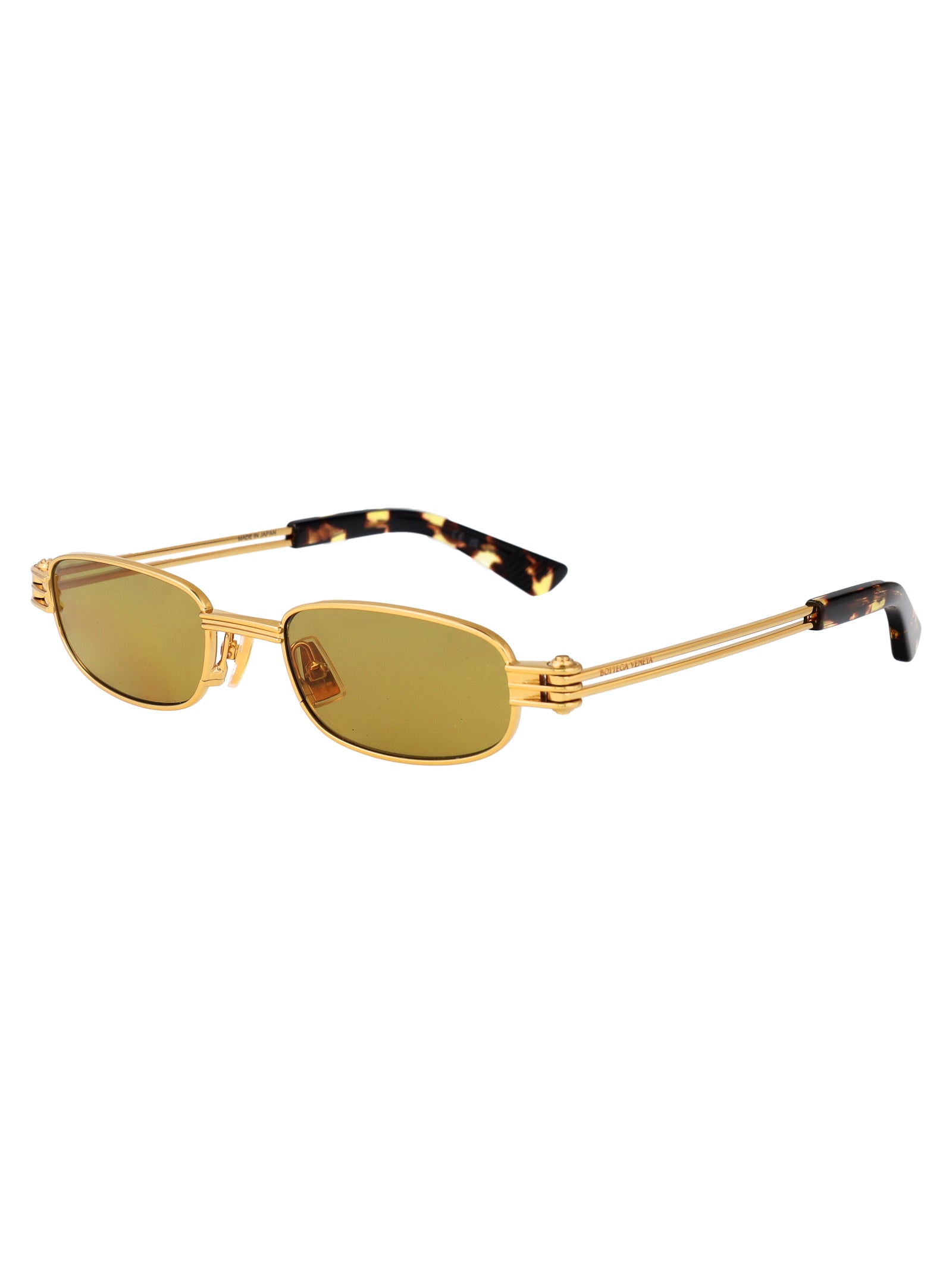 BOTTEGA VENETA Stylish Unisex Mini Metal Frame Sunglasses