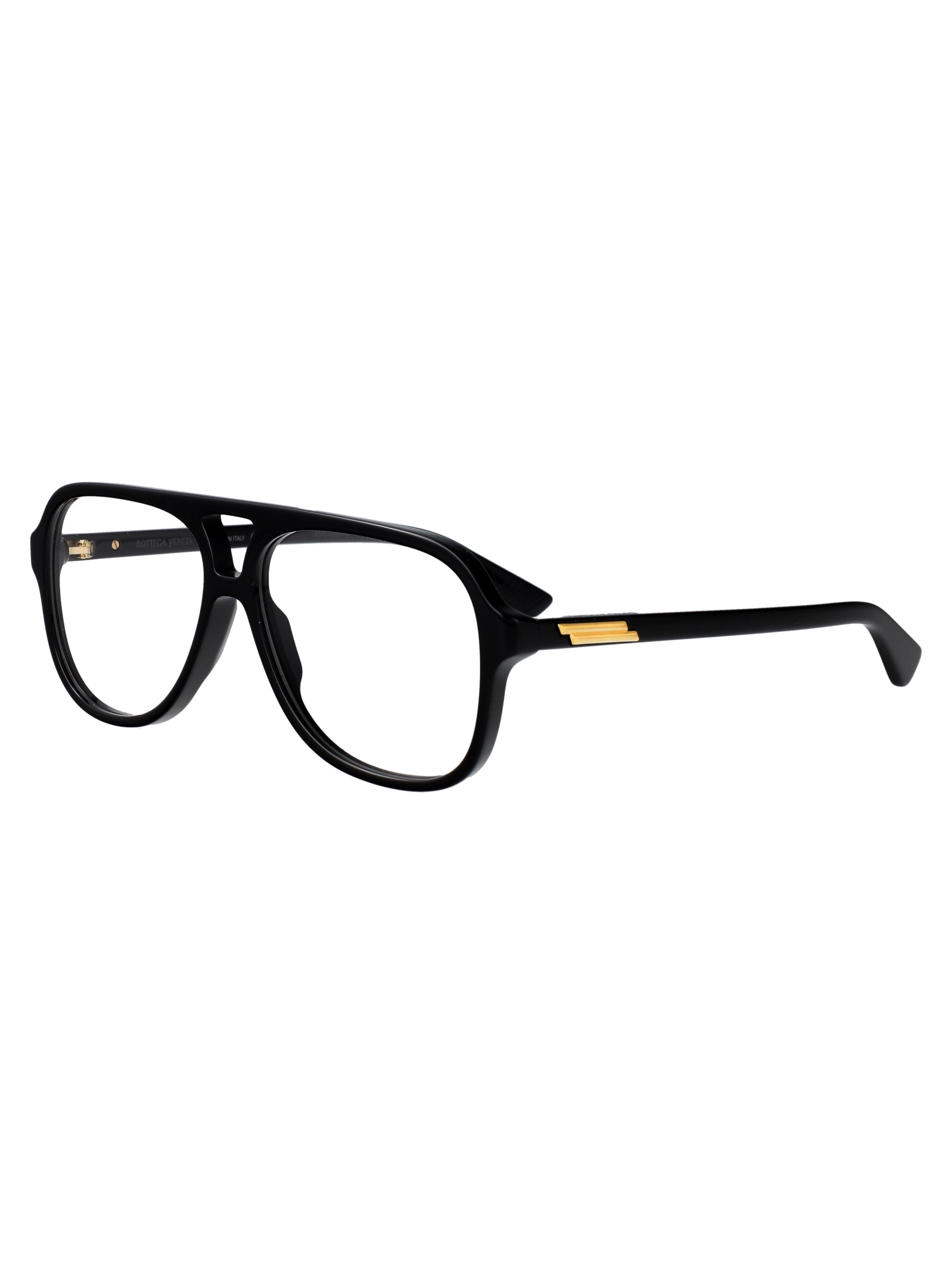 BOTTEGA VENETA Transparent Recycled Acetate Unisex Optical Glasses