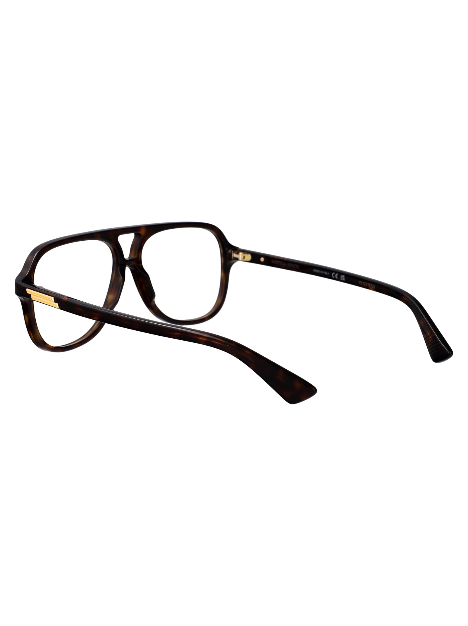 BOTTEGA VENETA Transparent Recycled Acetate Optical Glasses