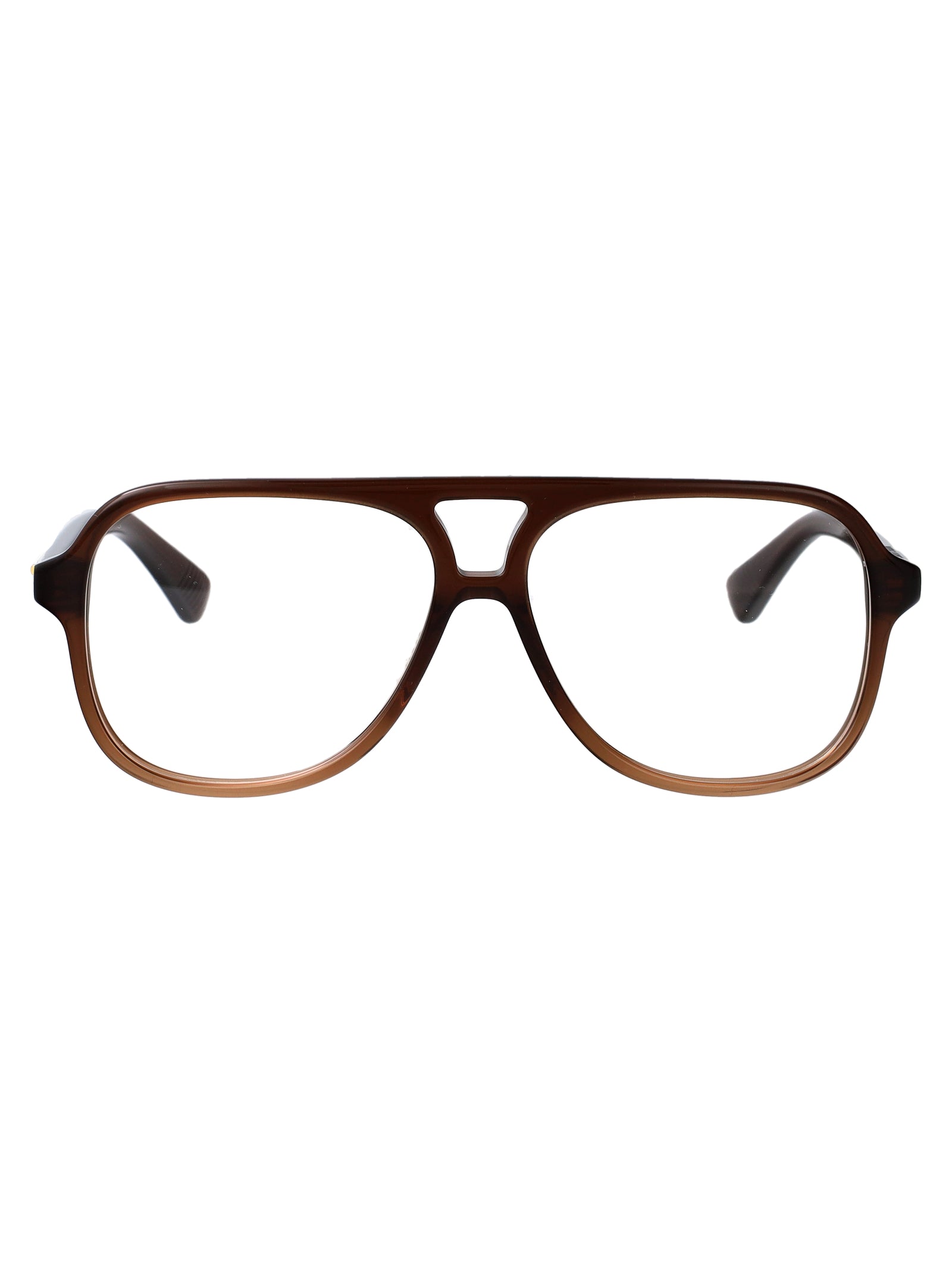 BOTTEGA VENETA Stylish Transparent Recycled Acetate Glasses