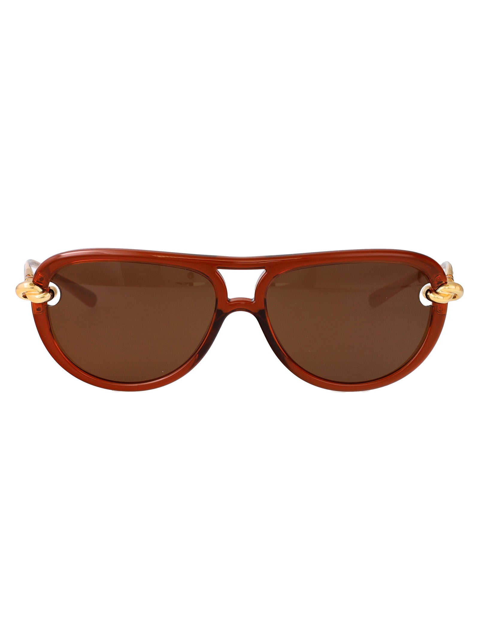 BOTTEGA VENETA Chic Bio Injection Sunglasses for Women - BV1418S