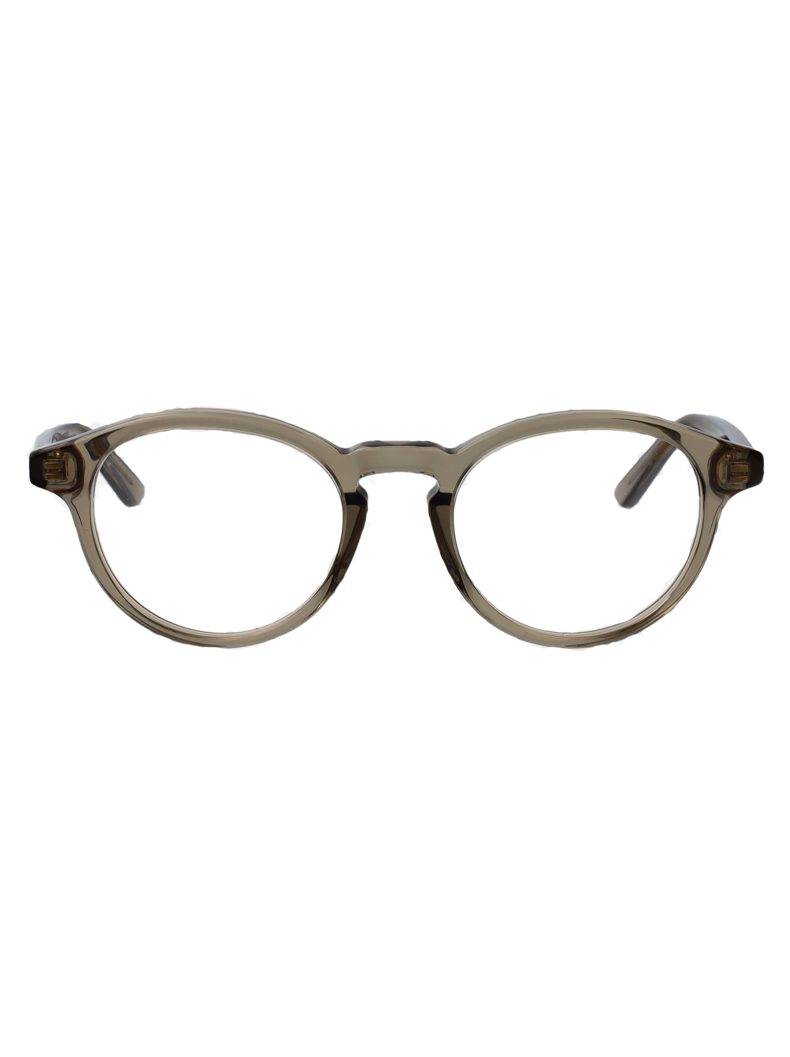 BOTTEGA VENETA Stylish Transparent Recycled Acetate Glasses for Men