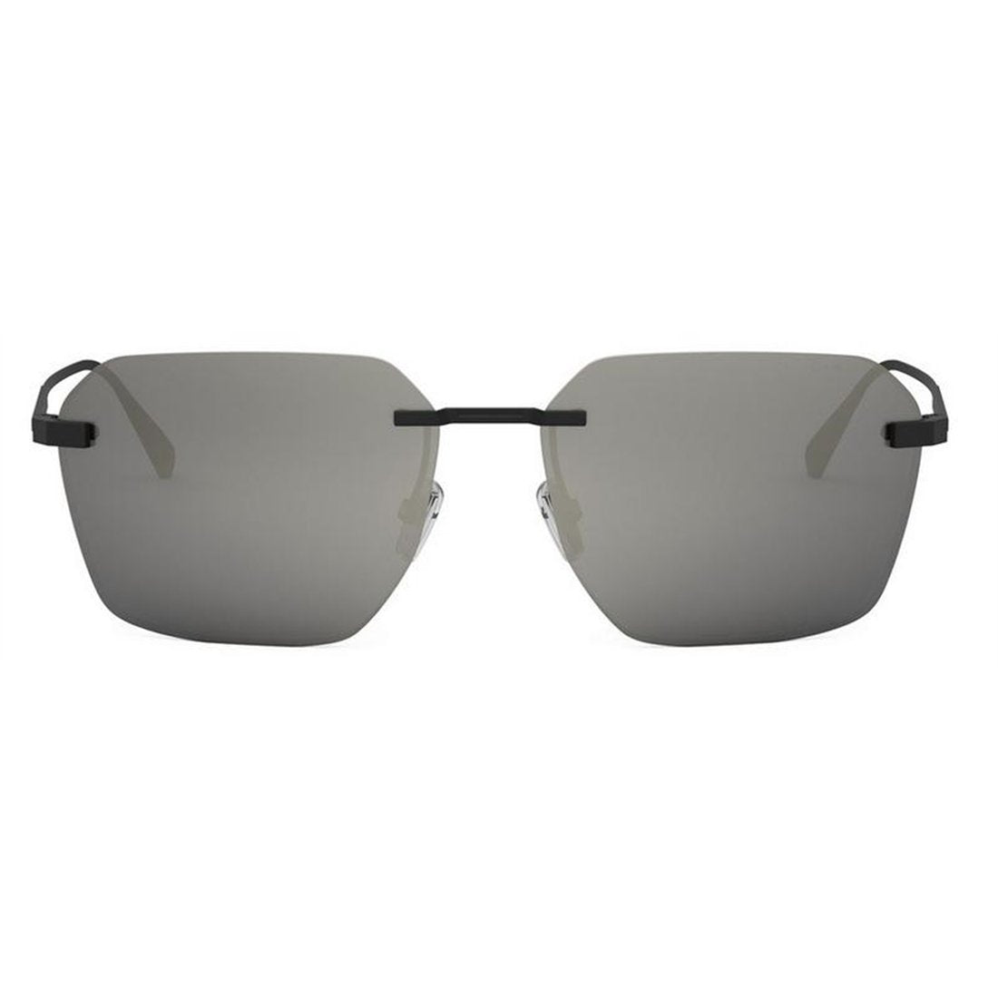 BVLGARI Octagonal Men's Titanium Sunglasses
