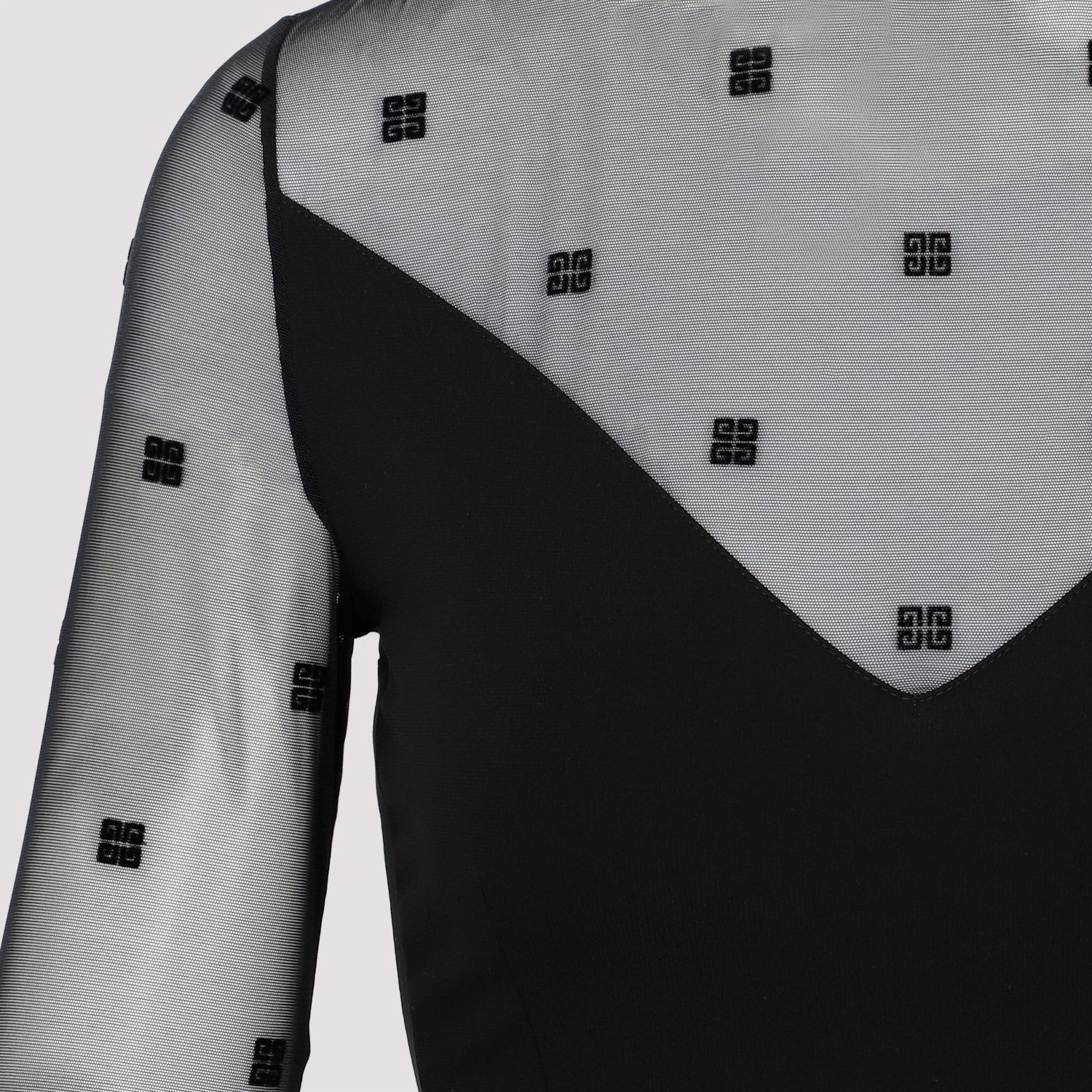 GIVENCHY Elegant Mini Dress with 4G Pattern