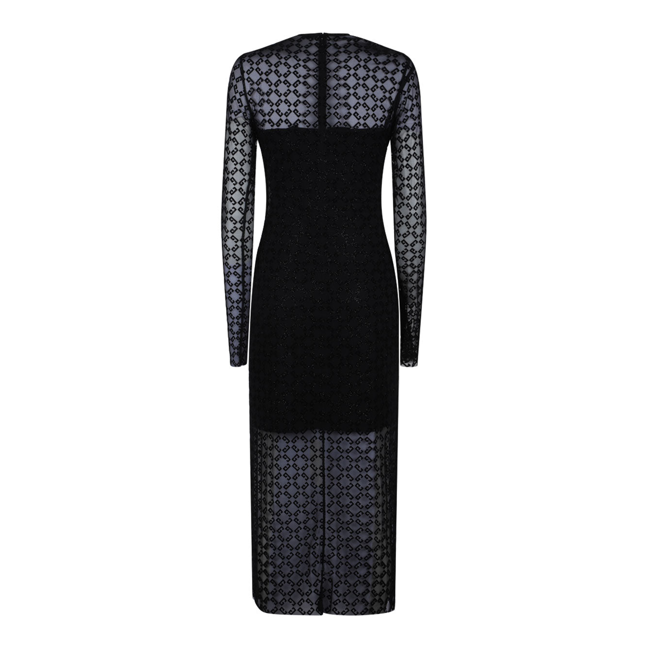 GIVENCHY Silvery Mini Polyam Dress for Women