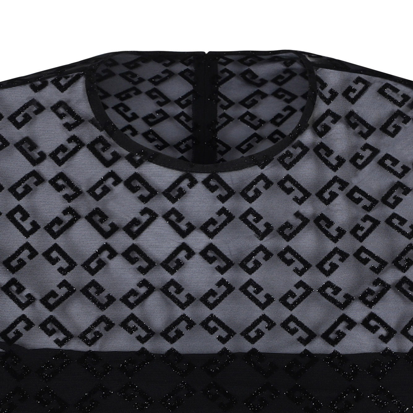 GIVENCHY Silvery Mini Polyam Dress for Women