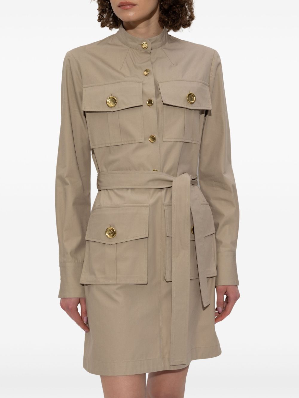 GIVENCHY Safari Dress in Poplin for Women