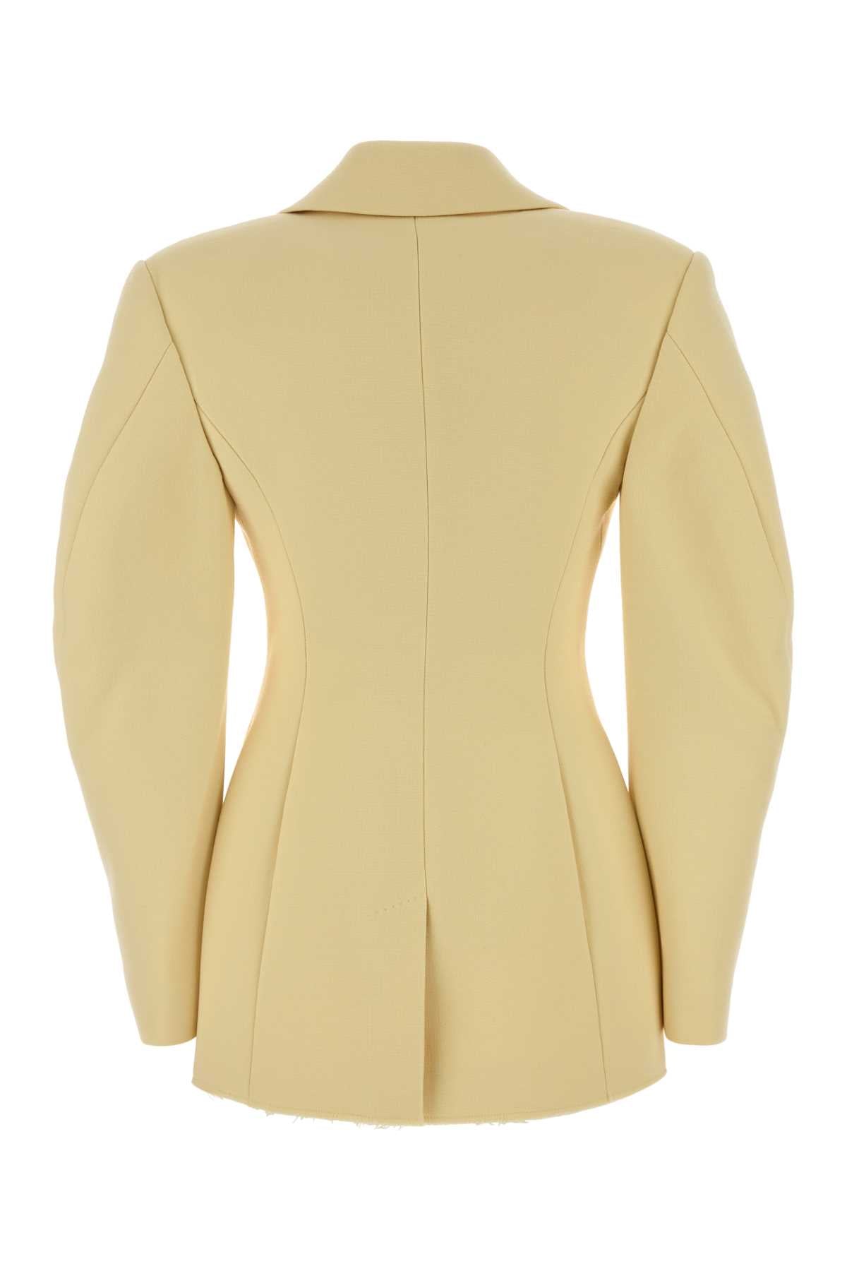 GIVENCHY Women’s Crepe Blazer - Cocoon Jacket with Raw Edge