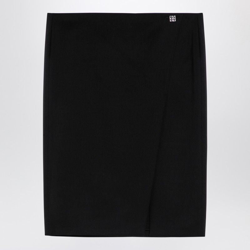 GIVENCHY Classic Wool Mini Skirt for Women