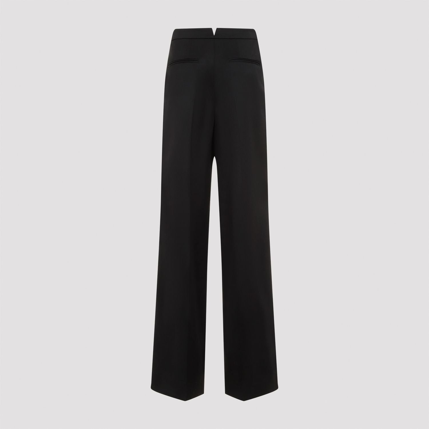 GIVENCHY Wide Leg Wool Trousers for Women