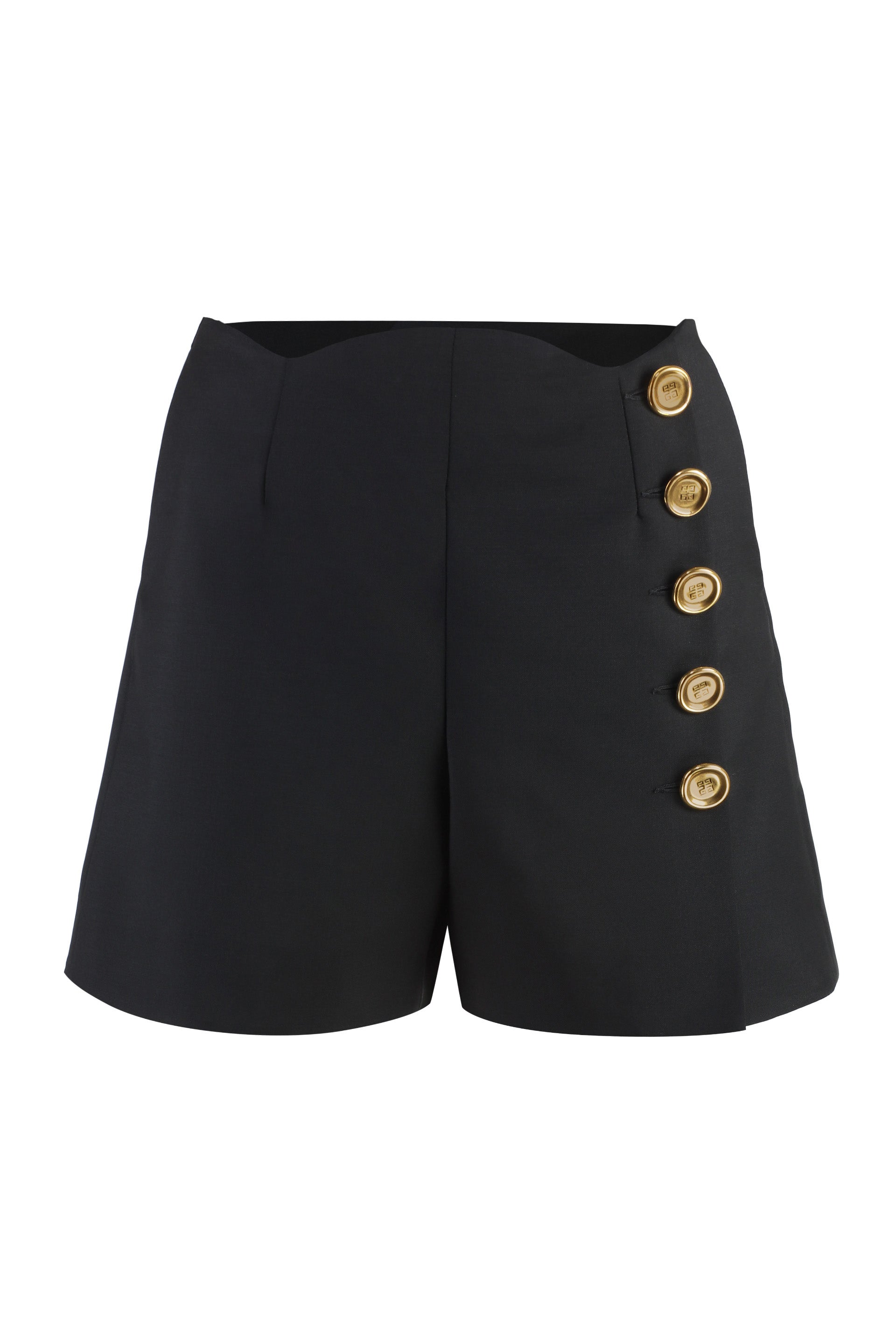 GIVENCHY Scalloped Mini Shorts for Women - SS25