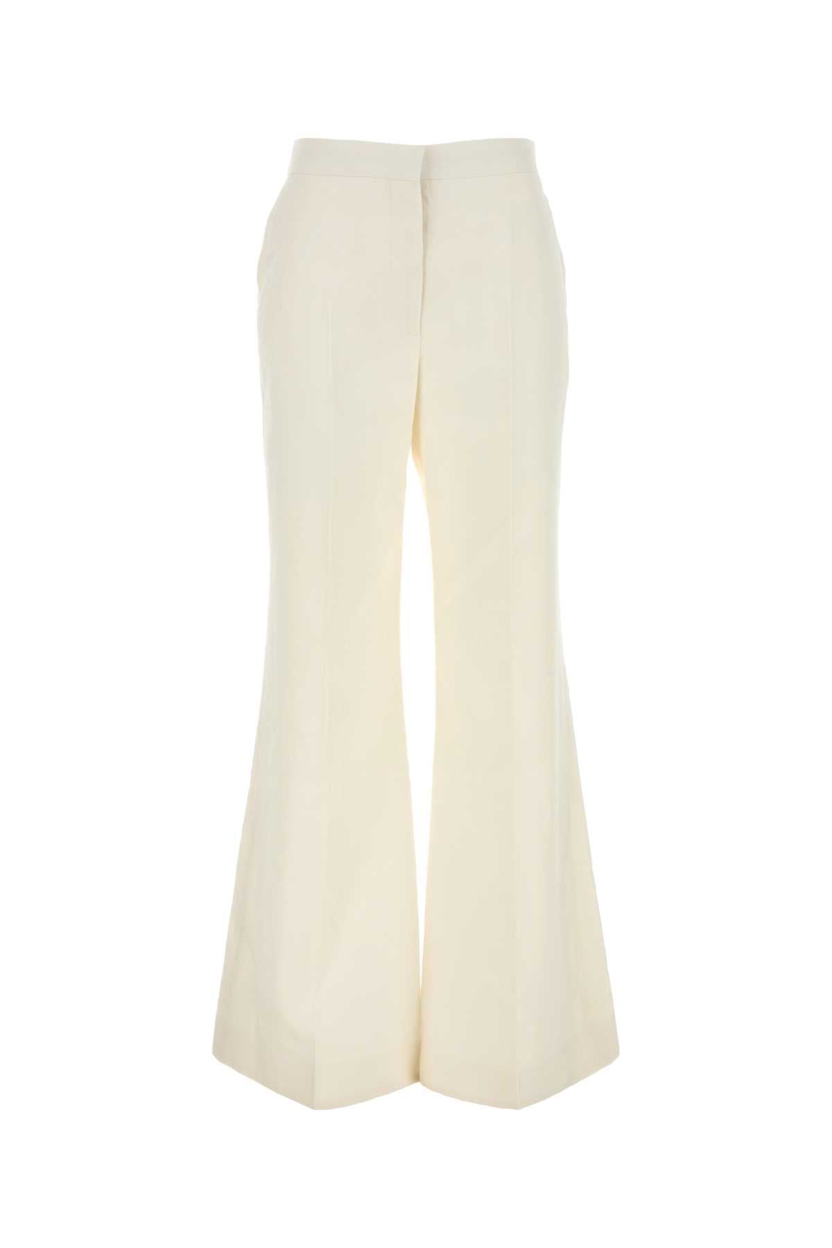 GIVENCHY Linen Wide-Leg Flared Pants for Women