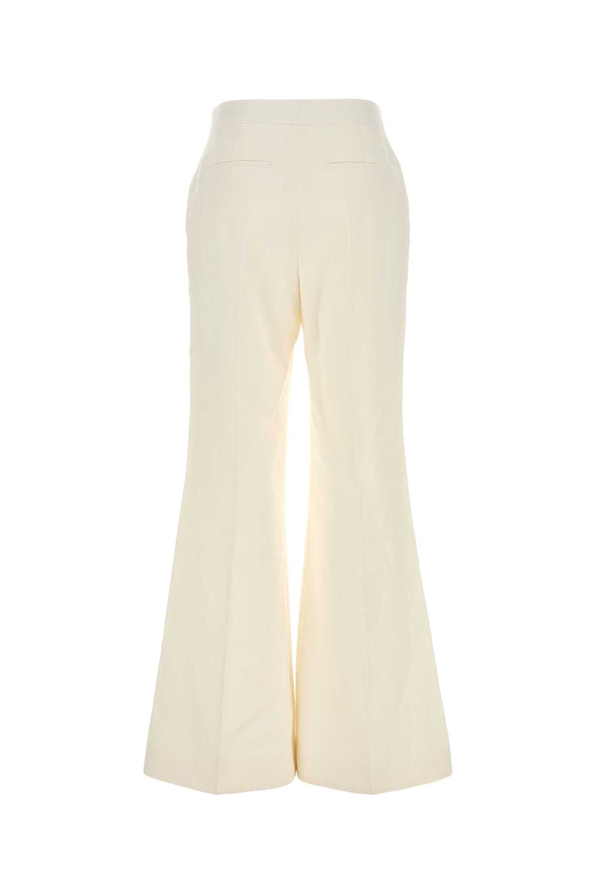 GIVENCHY Linen Wide-Leg Flared Pants for Women