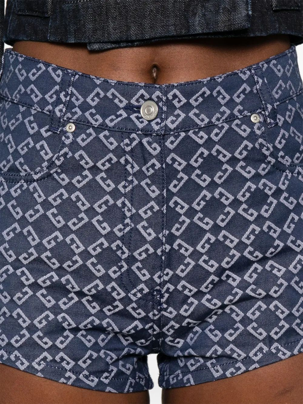 GIVENCHY Cotton Mini Denim Shorts for Women