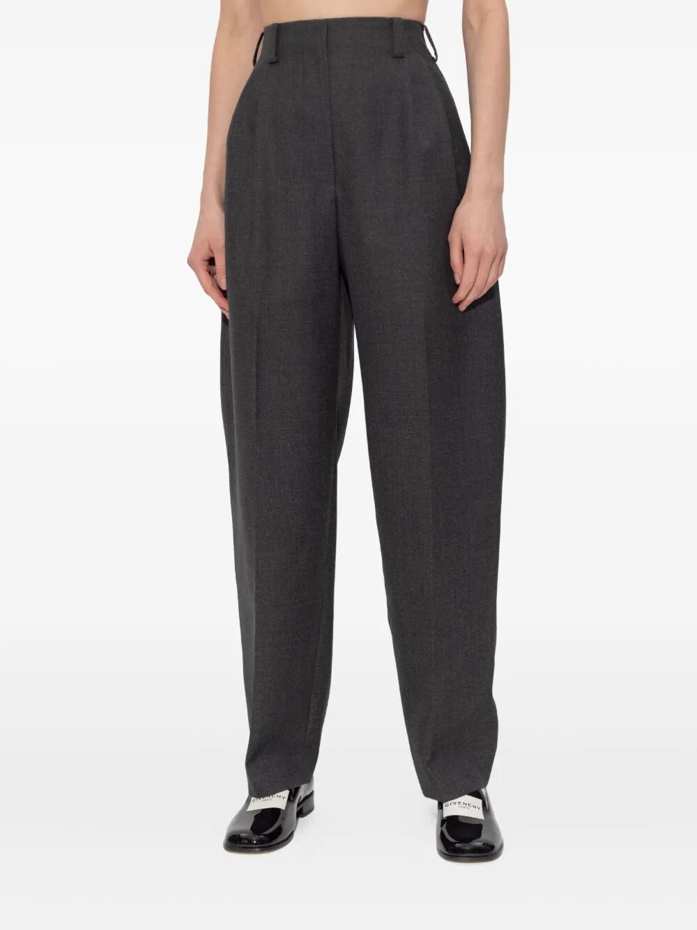 GIVENCHY Pleated Wool Trousers for Women - FW25