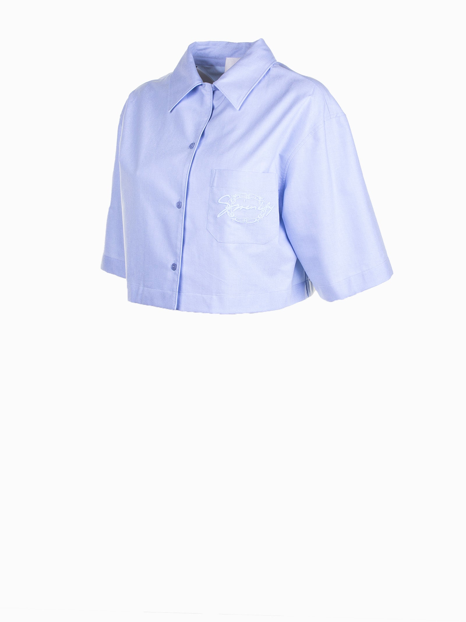 GIVENCHY Cropped Pyjama Mini Shirt for Women