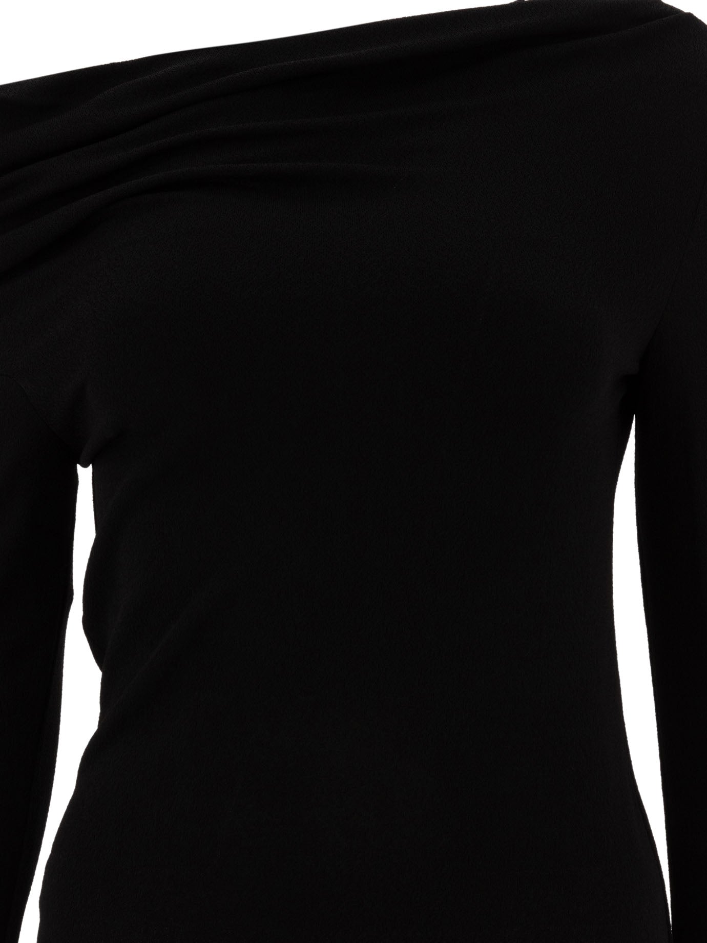 GIVENCHY Slim-Fit Top with Draped Collar for Women
