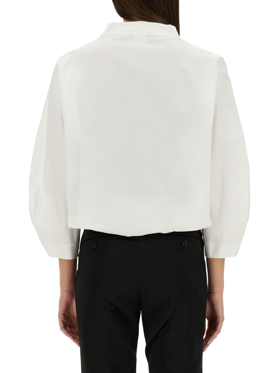 GIVENCHY Puff Sleeve Poplin Shirt for Women