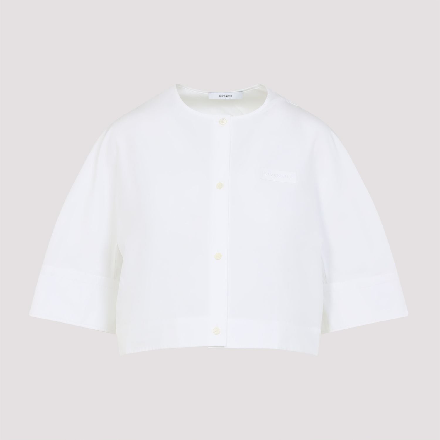GIVENCHY Chic Women's Cotton Shirt - FW25 Collection