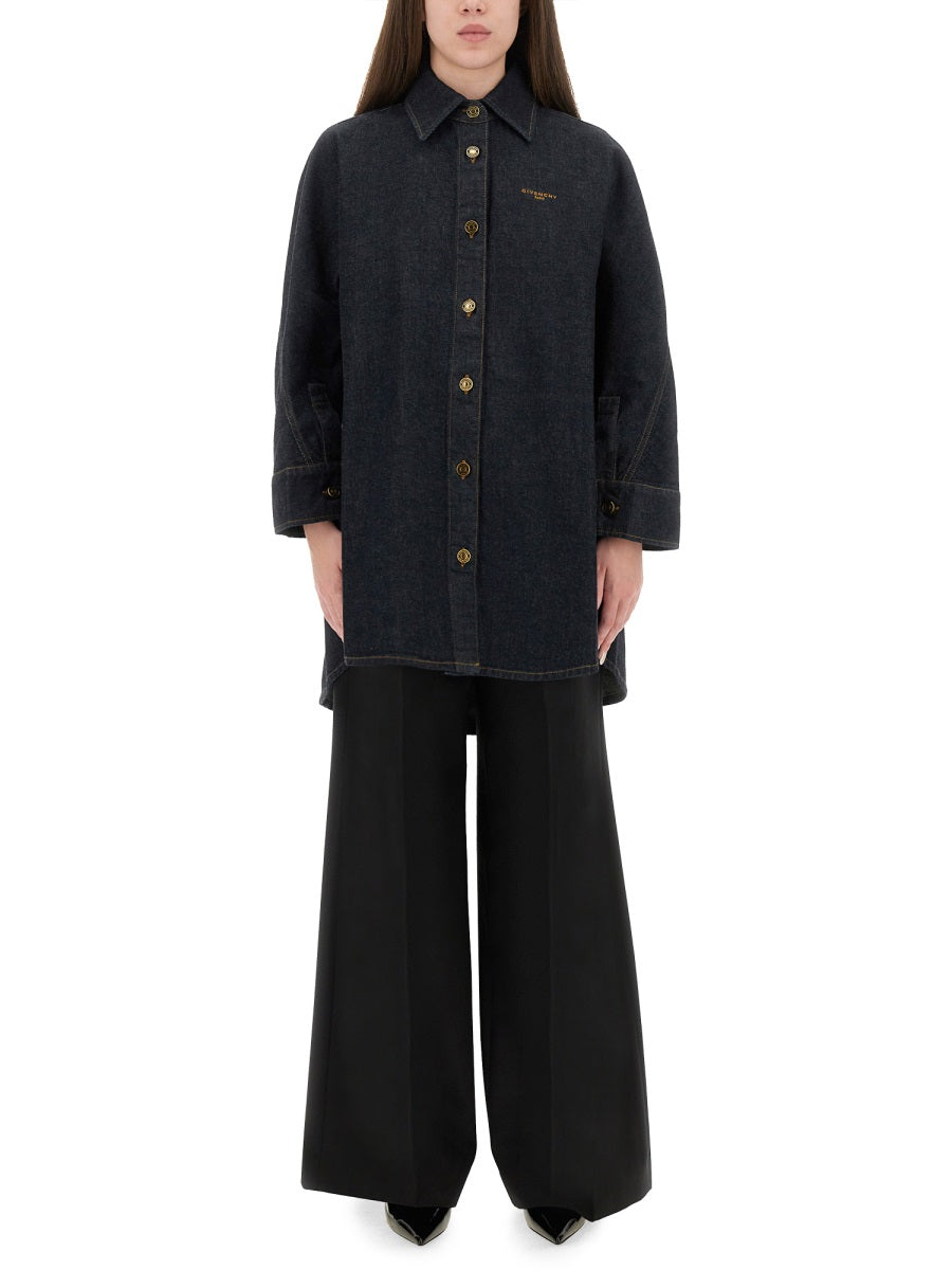 GIVENCHY Luxury Cotton Shirt for Women - FW25 Collection