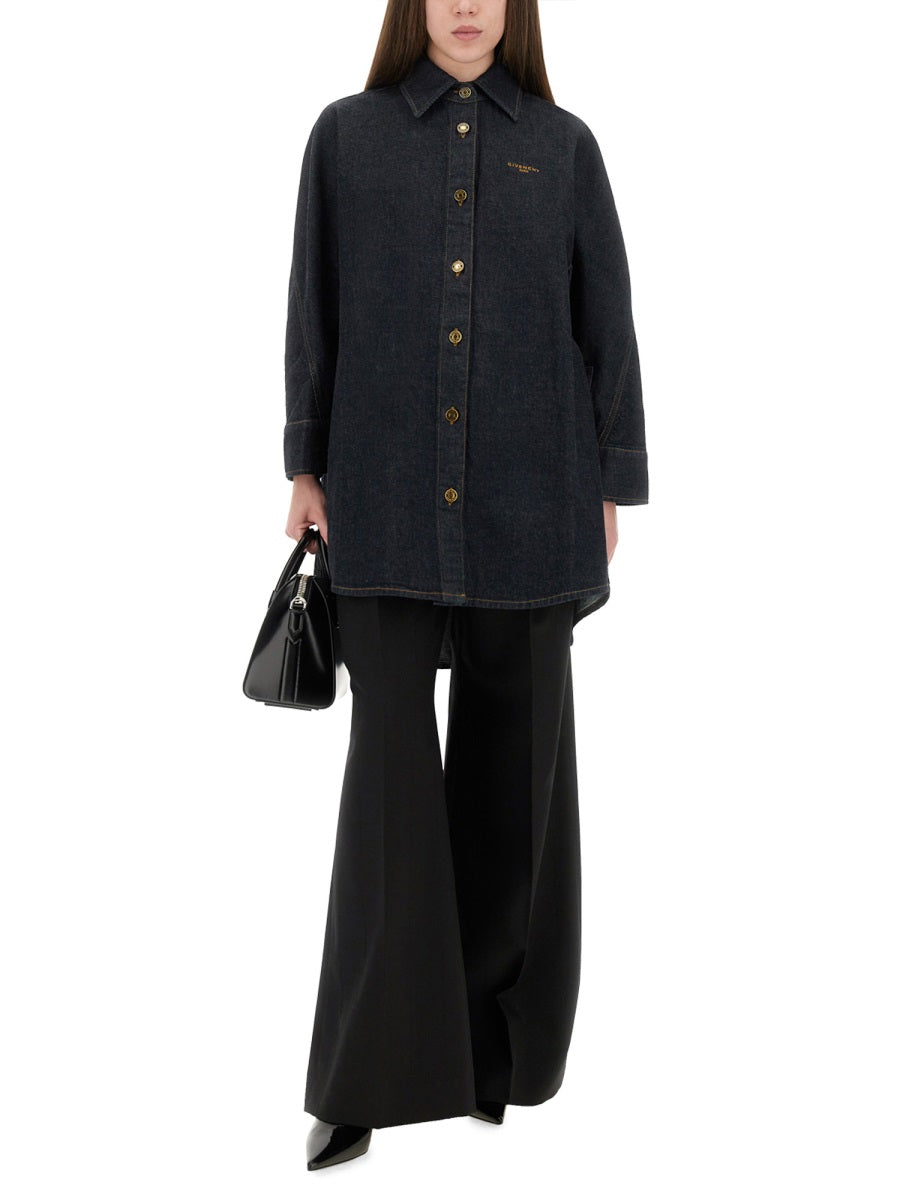 GIVENCHY Luxury Cotton Shirt for Women - FW25 Collection